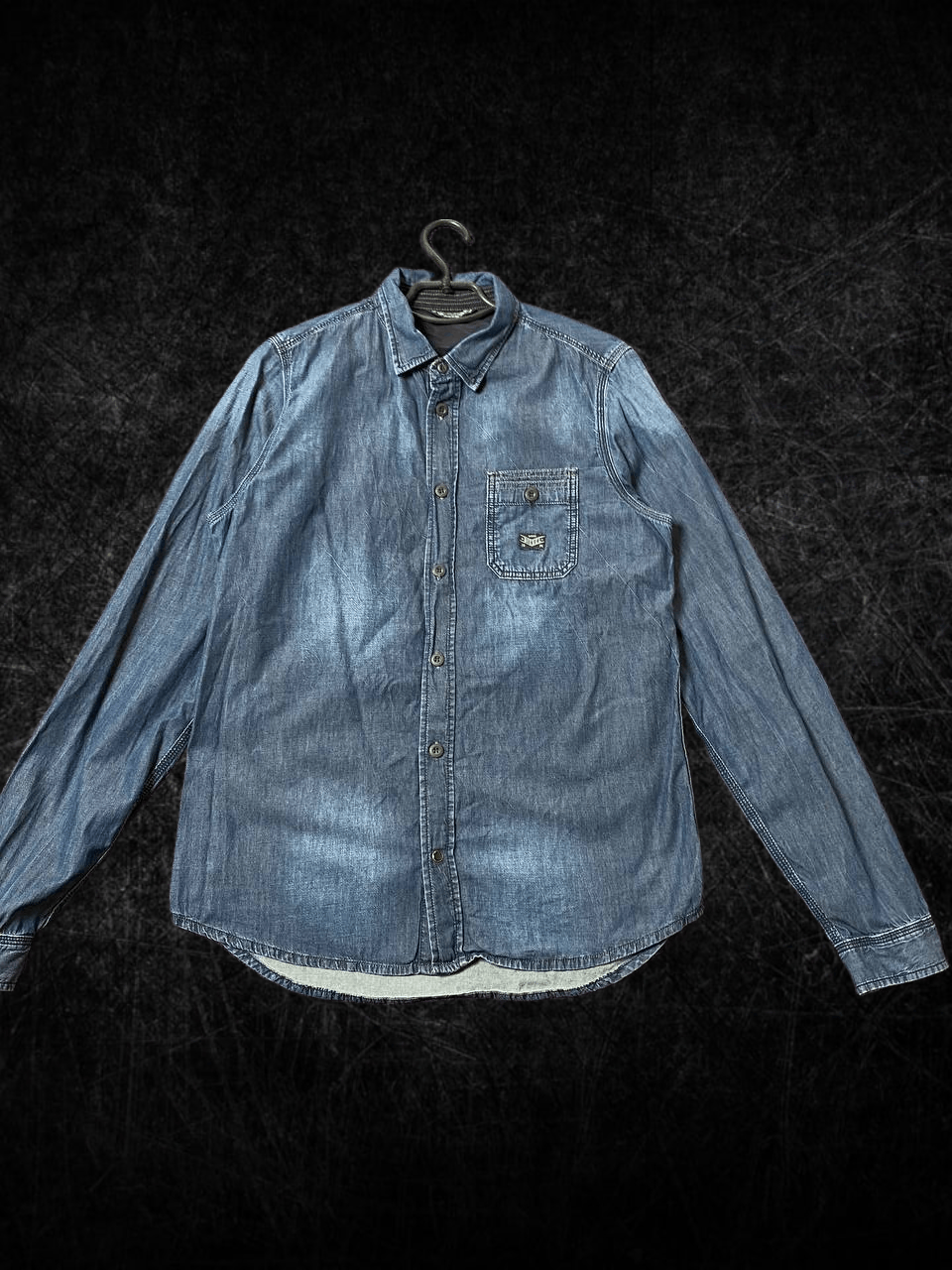 Diesel Denim Shirt Diesel Size L Y2K Streetwear Size US L / EU 52-54 / 3 - 1 Thumbnail