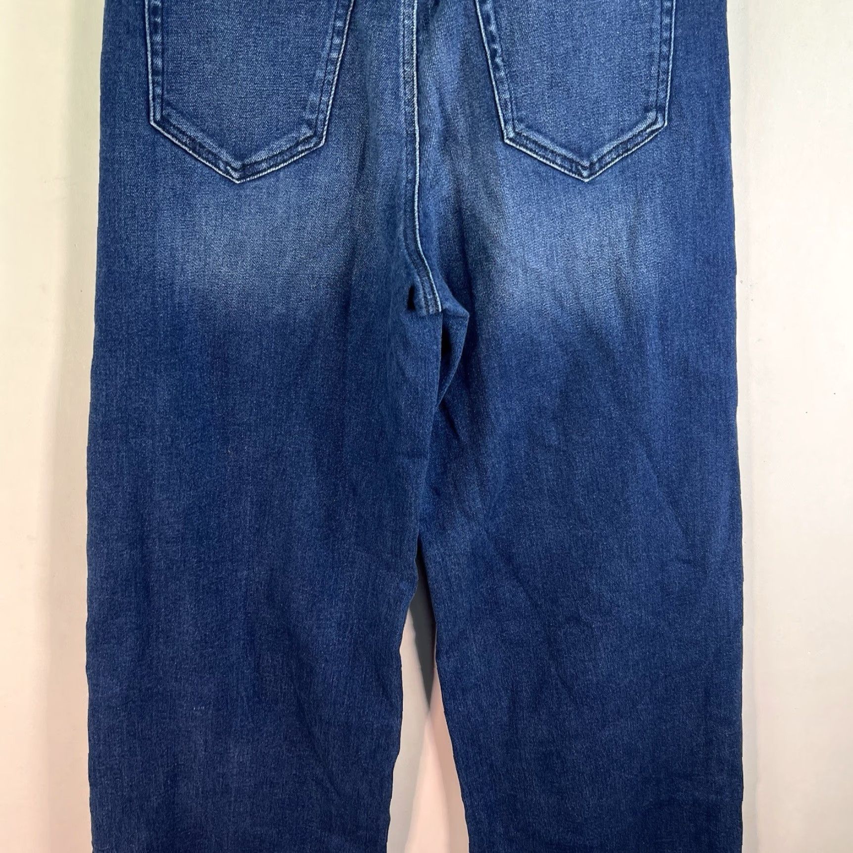 Denime Cello Denim Jeans Wide-Leg Flare Blue 30x33 Stretch Womens Size 11 Size 32" / US 10 / IT 46 - 7 Thumbnail