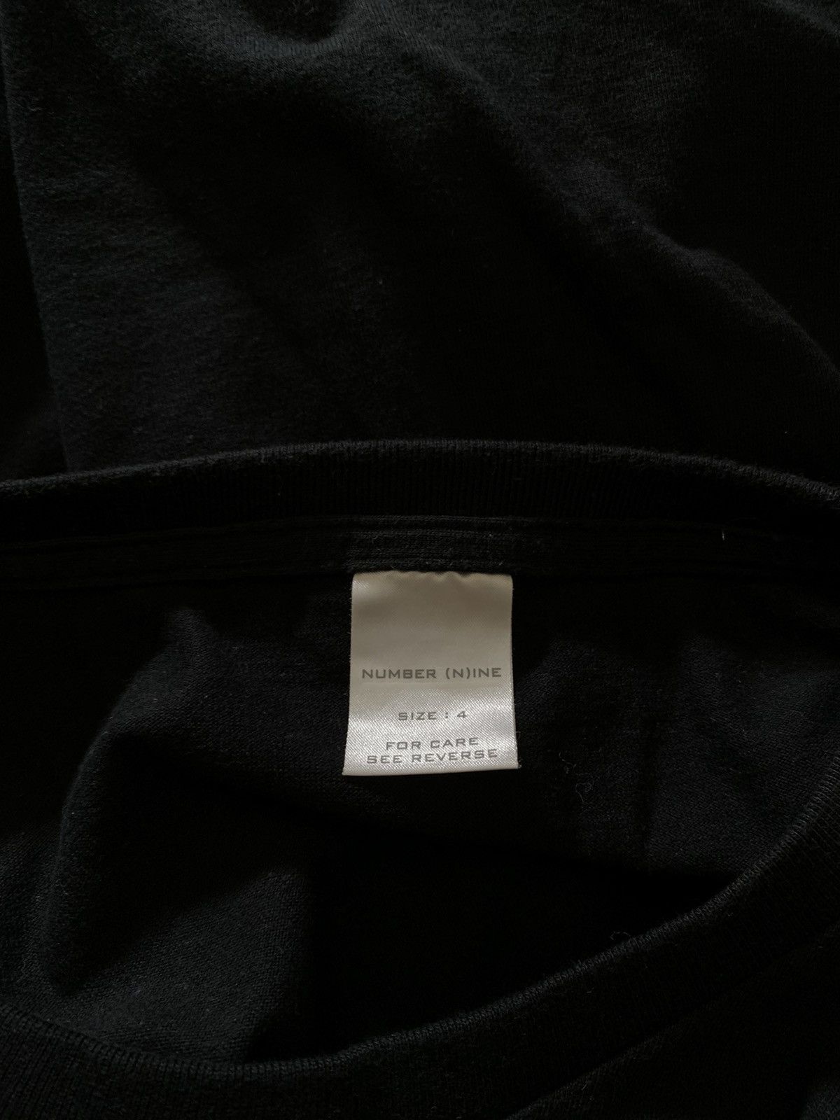 Number (N)ine Number Nine Whisper Words of Wisdom T Shirt Tee Size 4 Size US XL / EU 56 / 4 - 3 Thumbnail