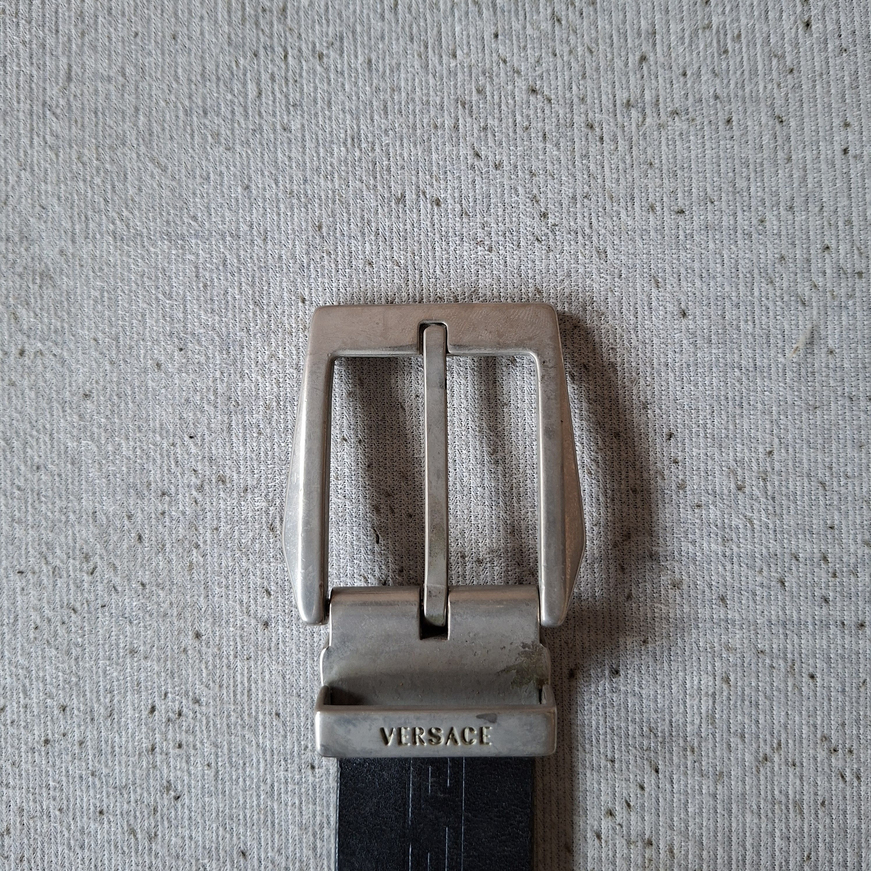 Versace 🧱 Gianni versace madusa logo connection leather belt Size ONE SIZE - 6 Thumbnail