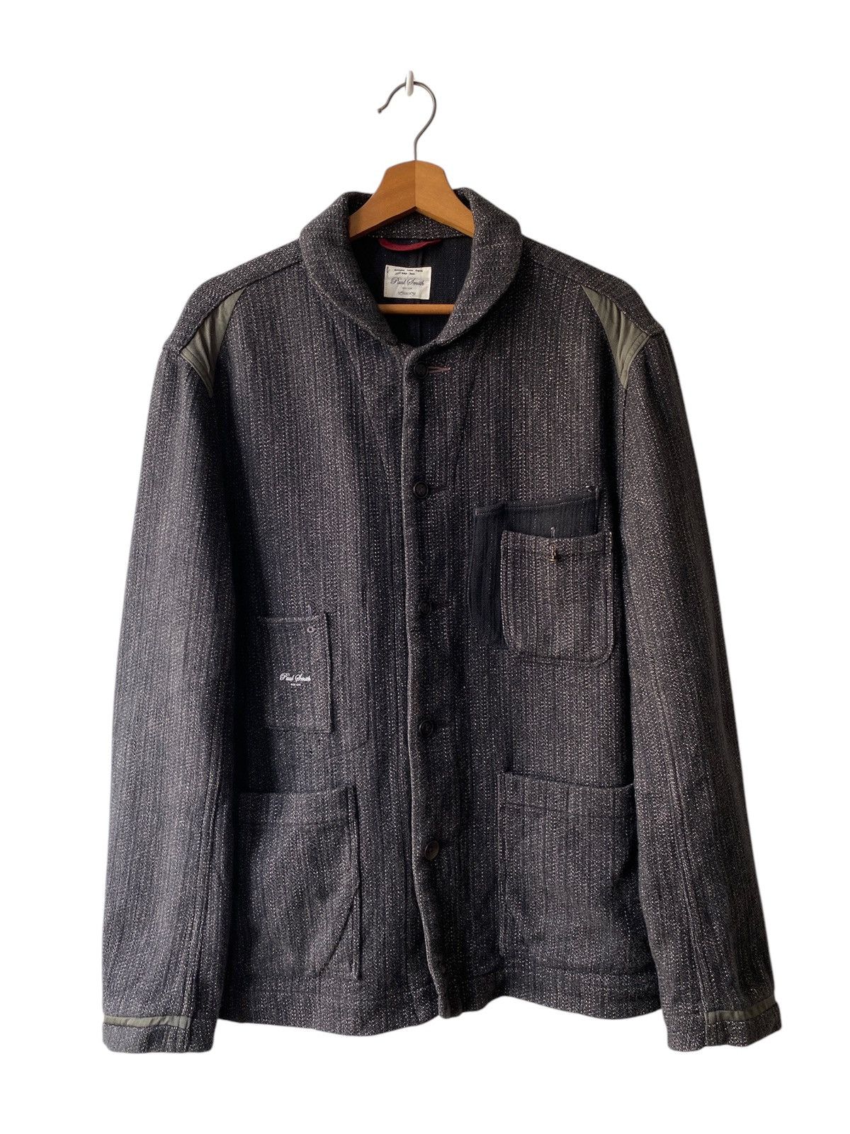 Paul Smith × Paul Smith Red Ear × Vintage Paul Smith Red Ear Chore Jacket Size US L / EU 52-54 / 3 - 2 Thumbnail