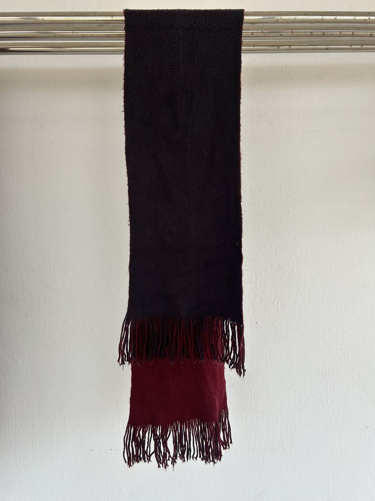 Other Unbrand Black Red Scarf Muffler Size ONE SIZE - 1 Thumbnail