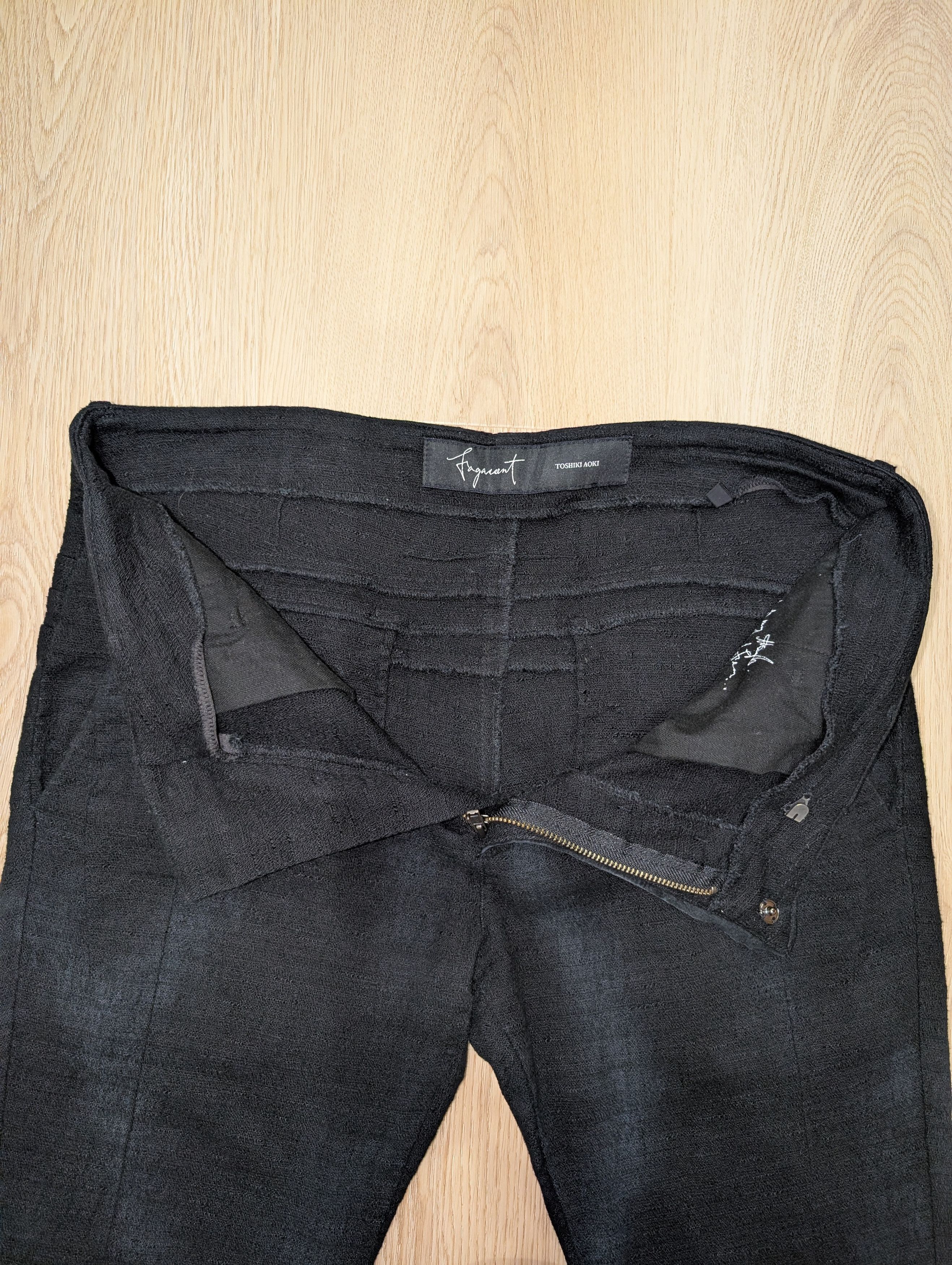 Fagassent Toshiki Aoki Faggasent Toshiki Aoki Avangard men’s Linen Faded Pants Size US 34 / EU 50 - 5 Thumbnail