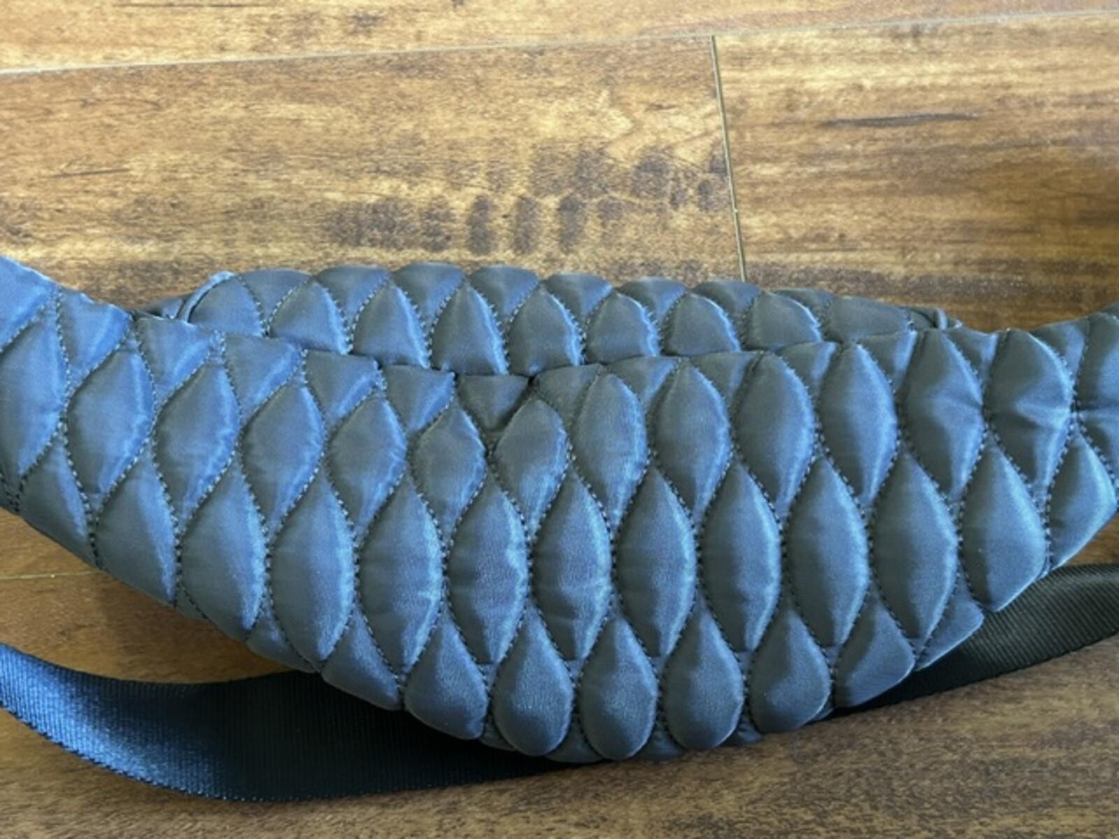 Other Kensie Quilted Black Fanny Pack Waist Bag Size ONE SIZE - 4 Thumbnail