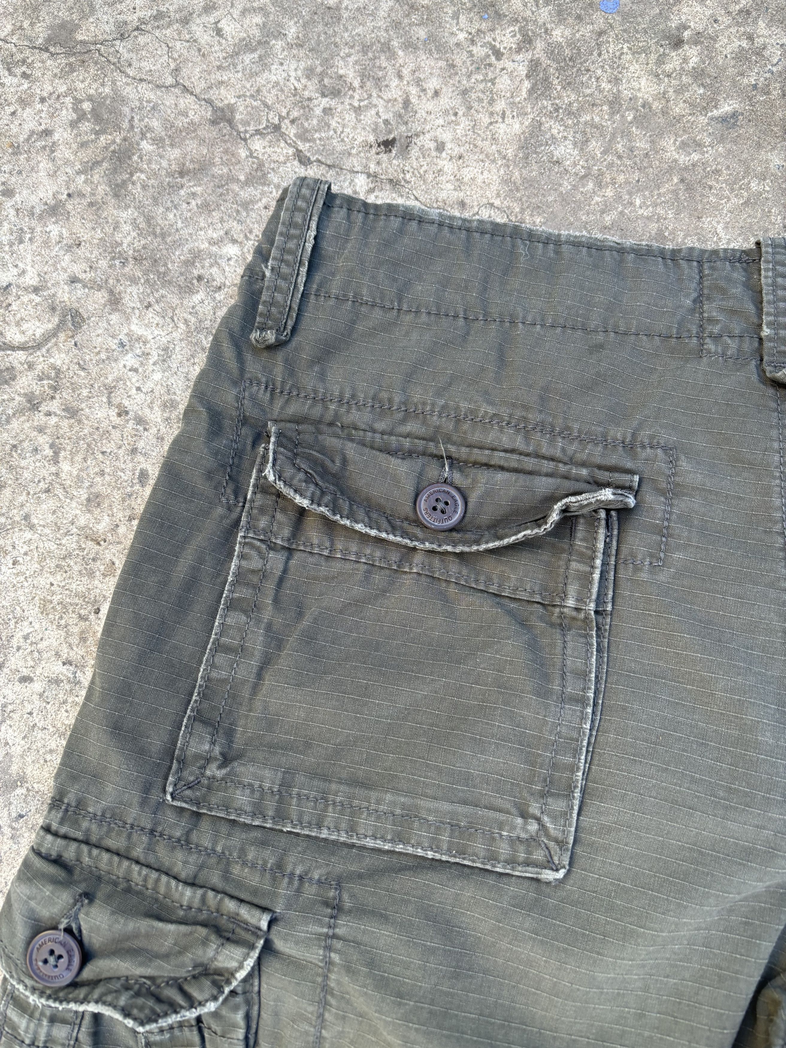 Japanese Brand Vintage Y2K Cargo Military Shorts Size US 32 / EU 48 - 10 Thumbnail