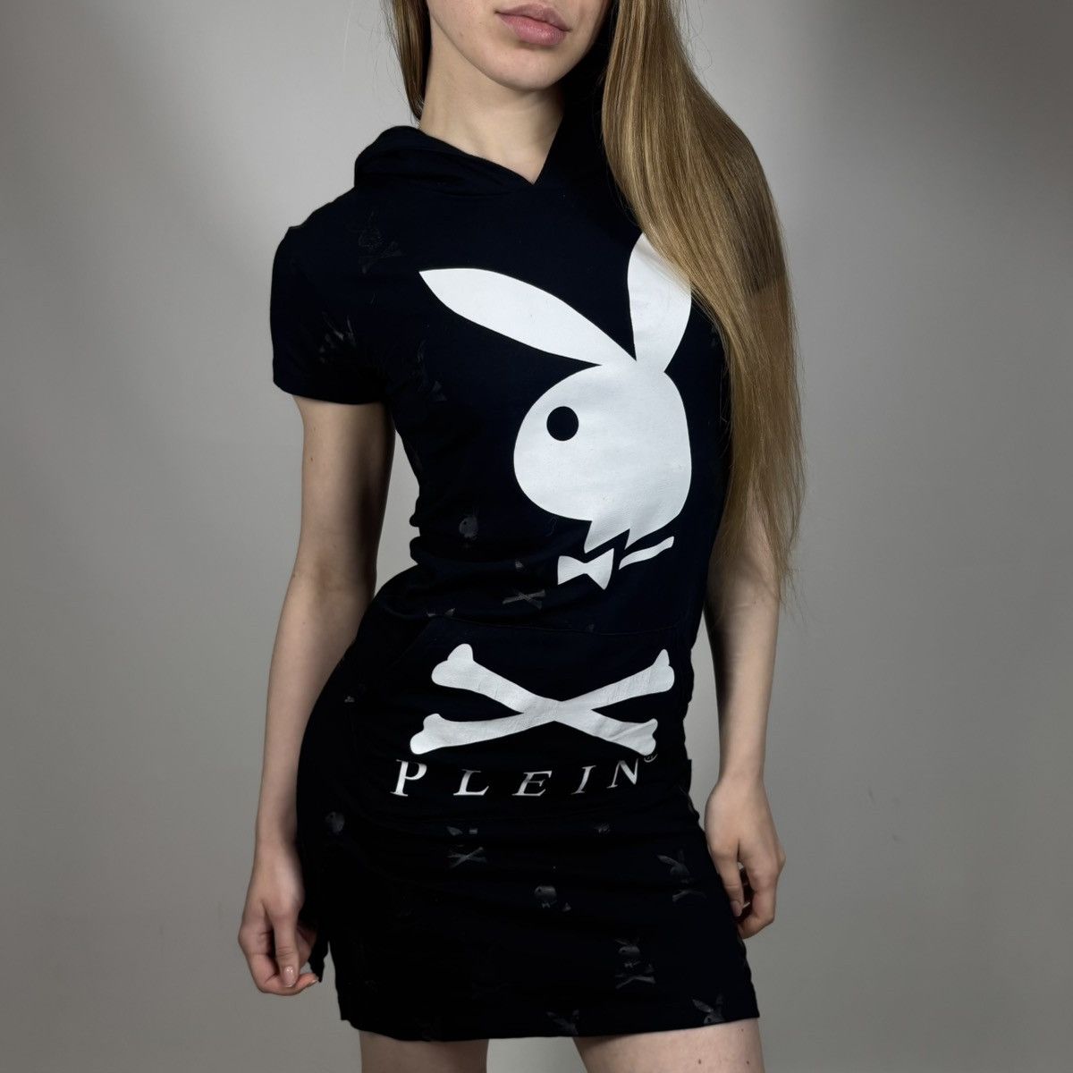 Philipp Plein Vintage Y2K Playboy X Philipp Plein Monogram Mini Dress Size M / US 6-8 / IT 42-44 - 1 Thumbnail