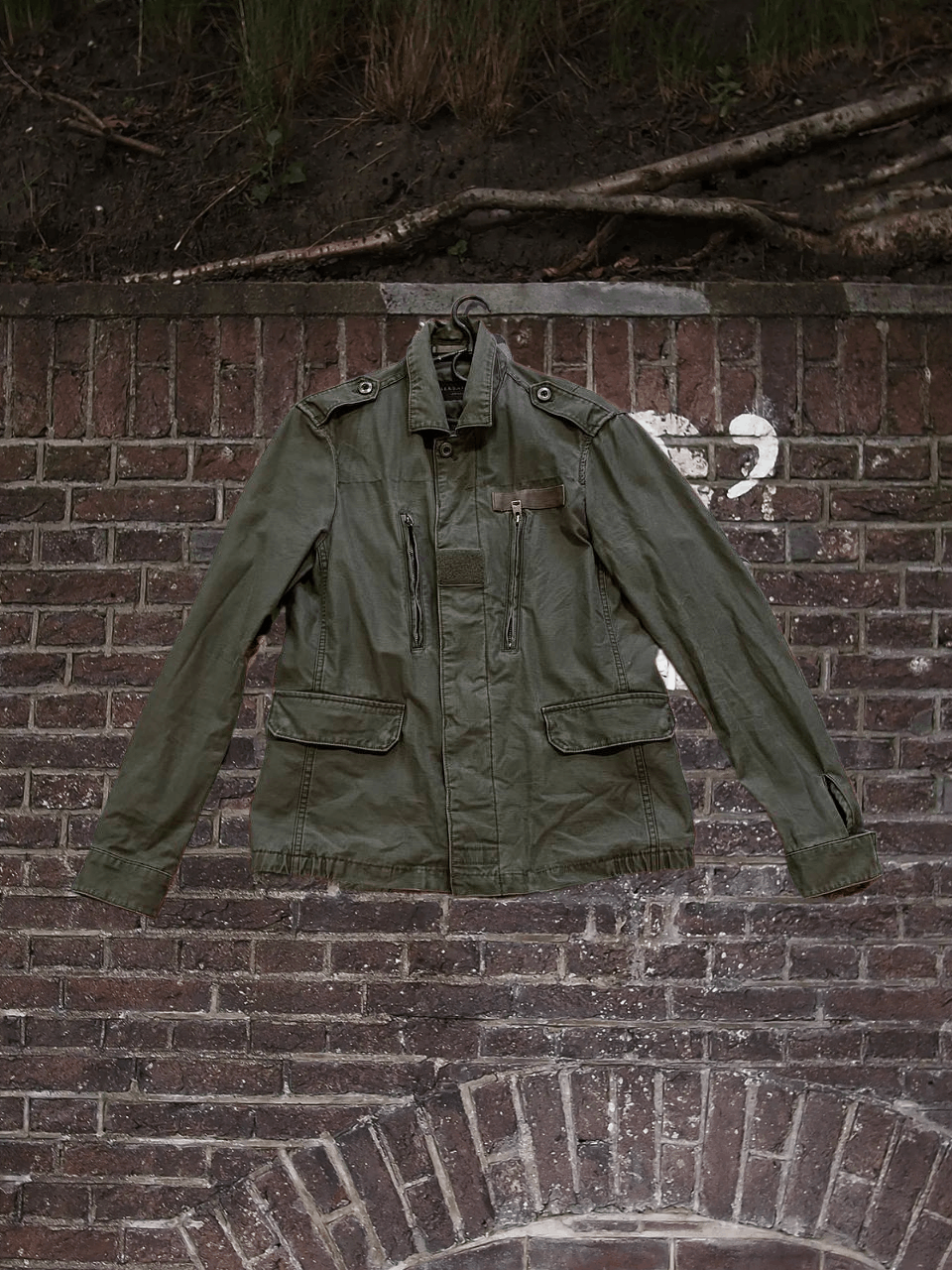 Allsaints vintage jacket Allsaints Streetwear Y2K Size US S / EU 44-46 / 1 - 1 Thumbnail