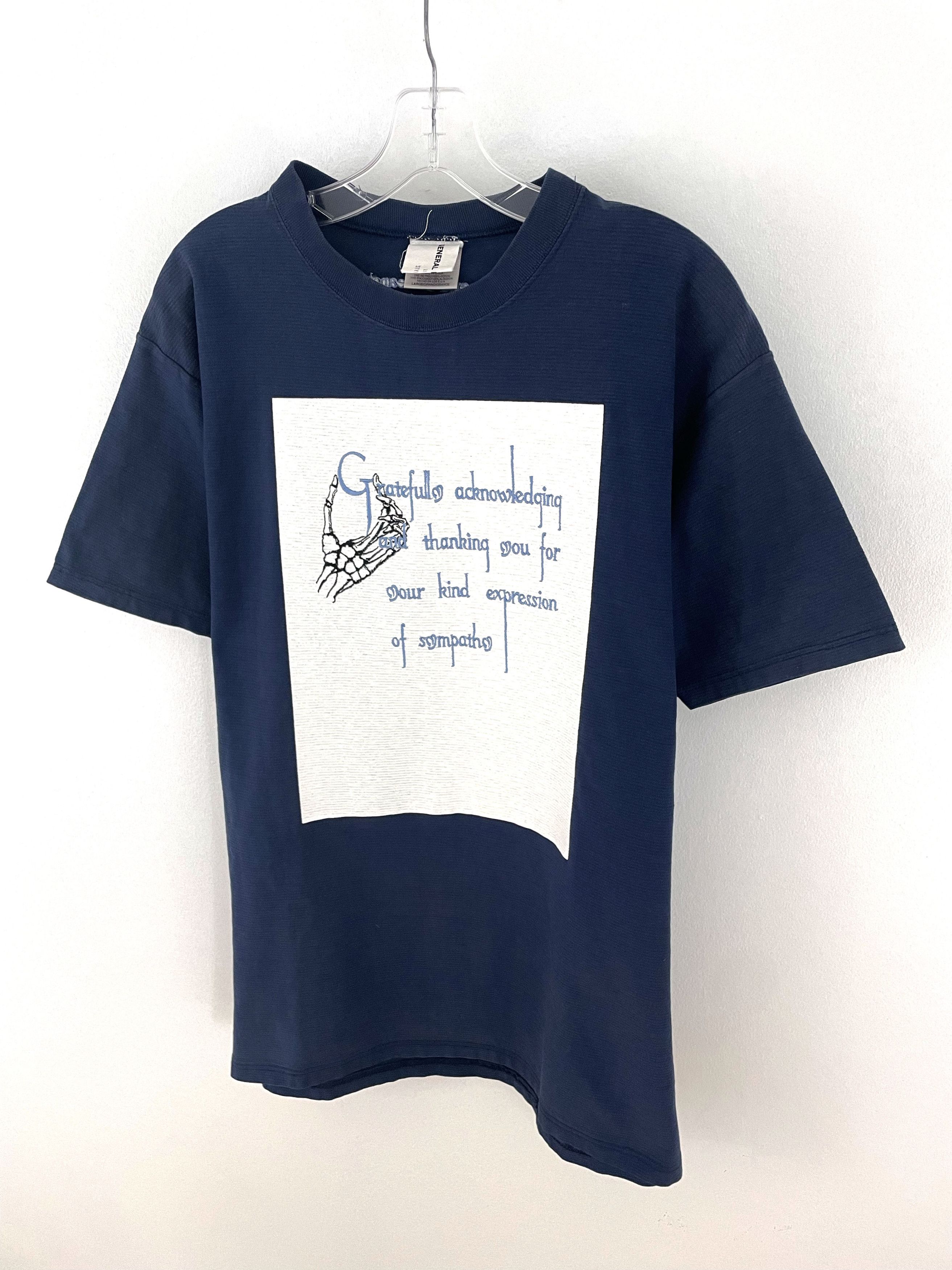 General Research 1996 Kind Expression Of Sympathy T-Shirt Size US M / EU 48-50 / 2 - 2 Thumbnail