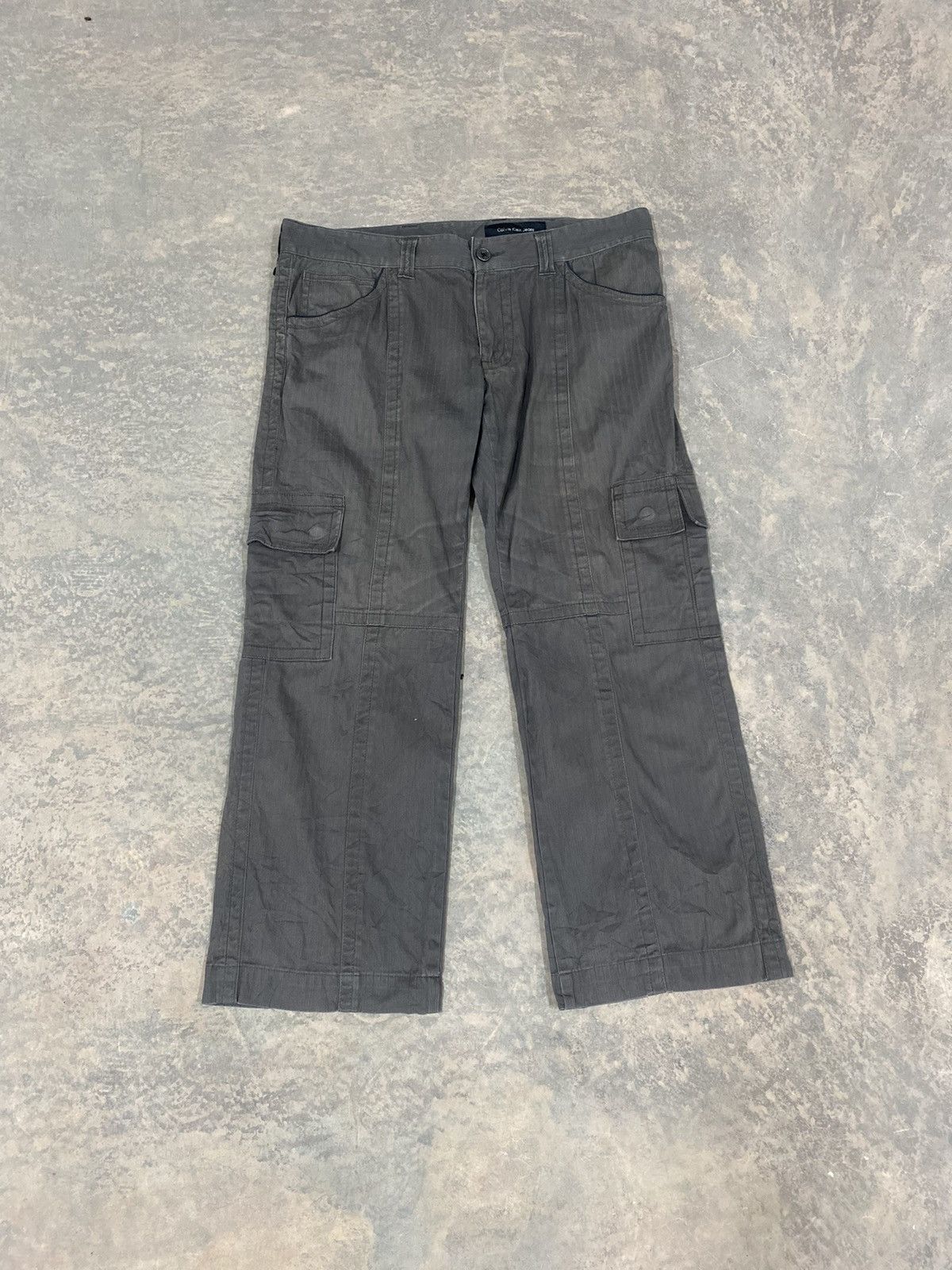 Hysteric Glamour CK CALVIN KLEIN UTILITY CARGO PANTS 90s Size US 37 - 1 Thumbnail