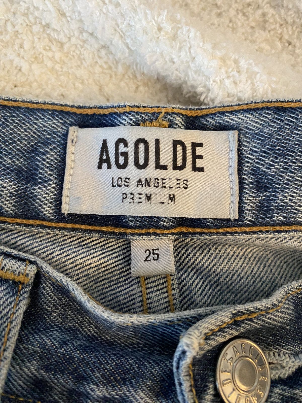 Agolde Agolde 90’s High Rise Loose Fit Relaxed Distressed Jeans Size 25" / US 0 / IT 36 - 3 Thumbnail
