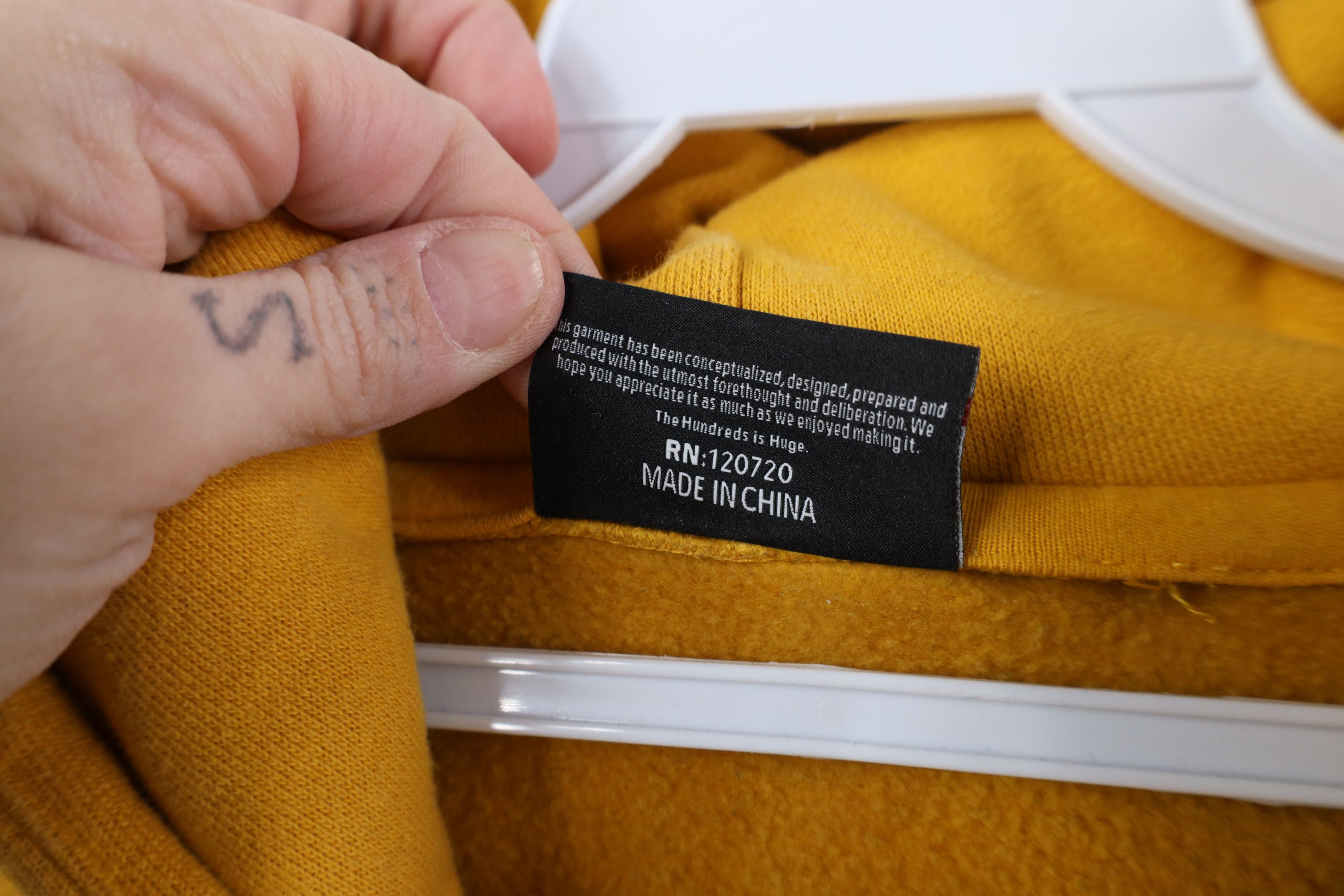 Vintage Vintage Y2K The Hundreds Heavyweight Hoodie Sweatshirt Size US L / EU 52-54 / 3 - 10 Thumbnail