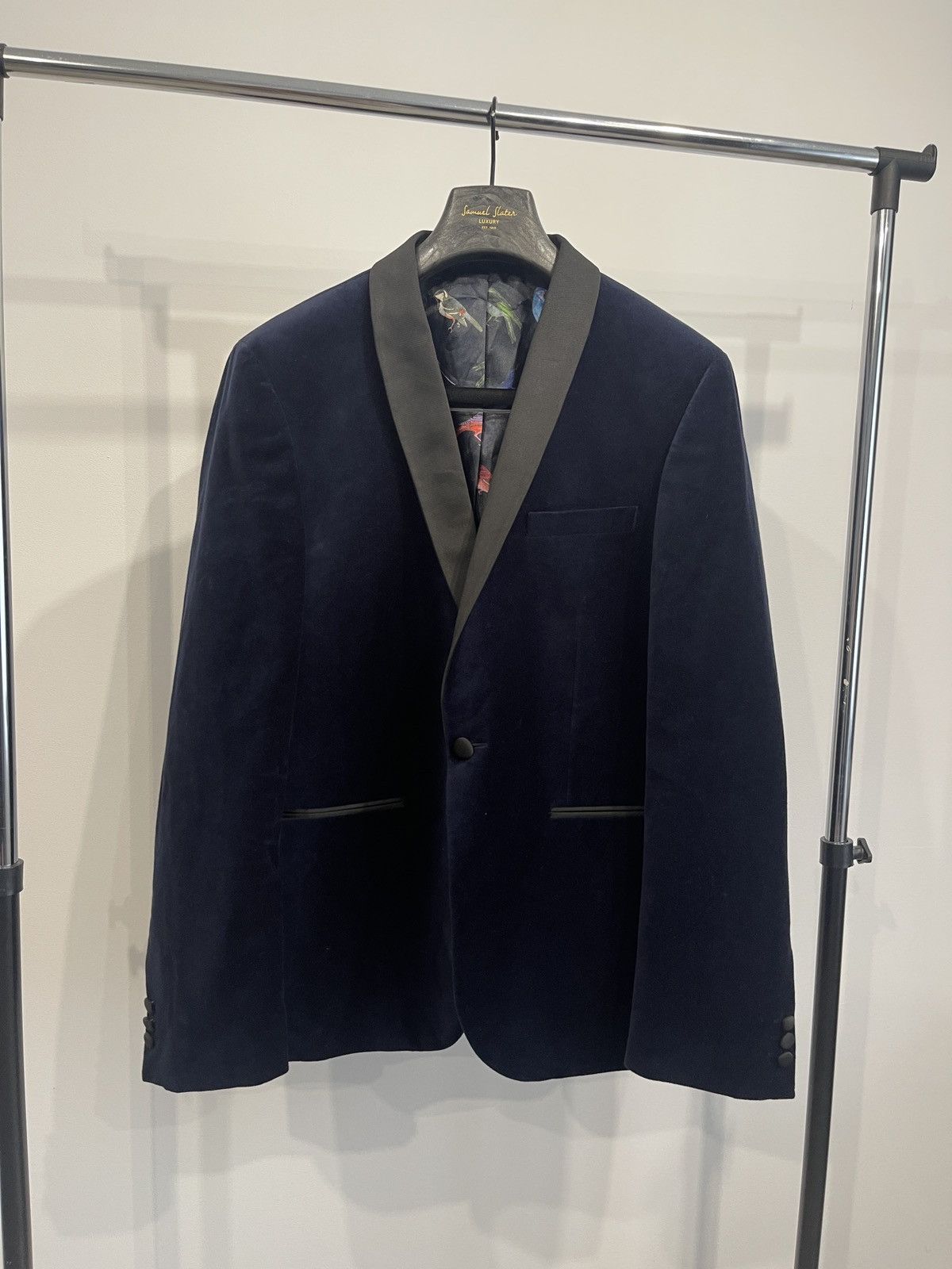 NEXT Velvet jacket classic blazer sport coat 44R Size 44R - 1 Thumbnail