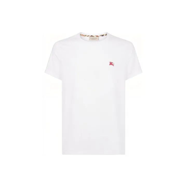 Burberry Burberry Embroidered Horse Casual Round Neck T-Shirt Size US XL / EU 56 / 4 - 1 Thumbnail