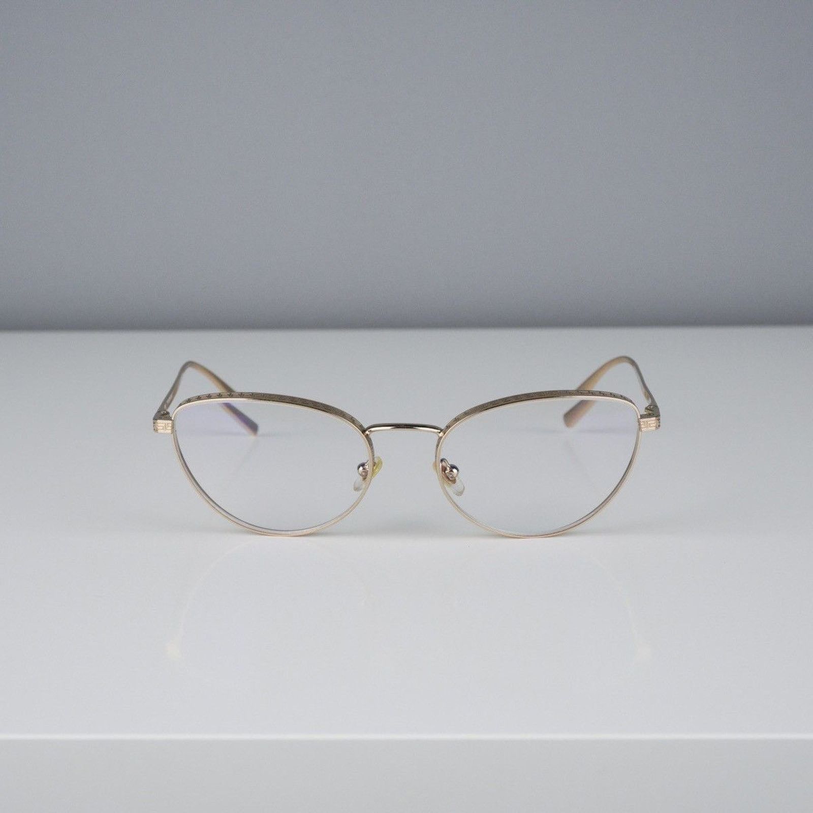 Versace Versace greca medusa logo gold eyewear glasses Size ONE SIZE - 2 Thumbnail