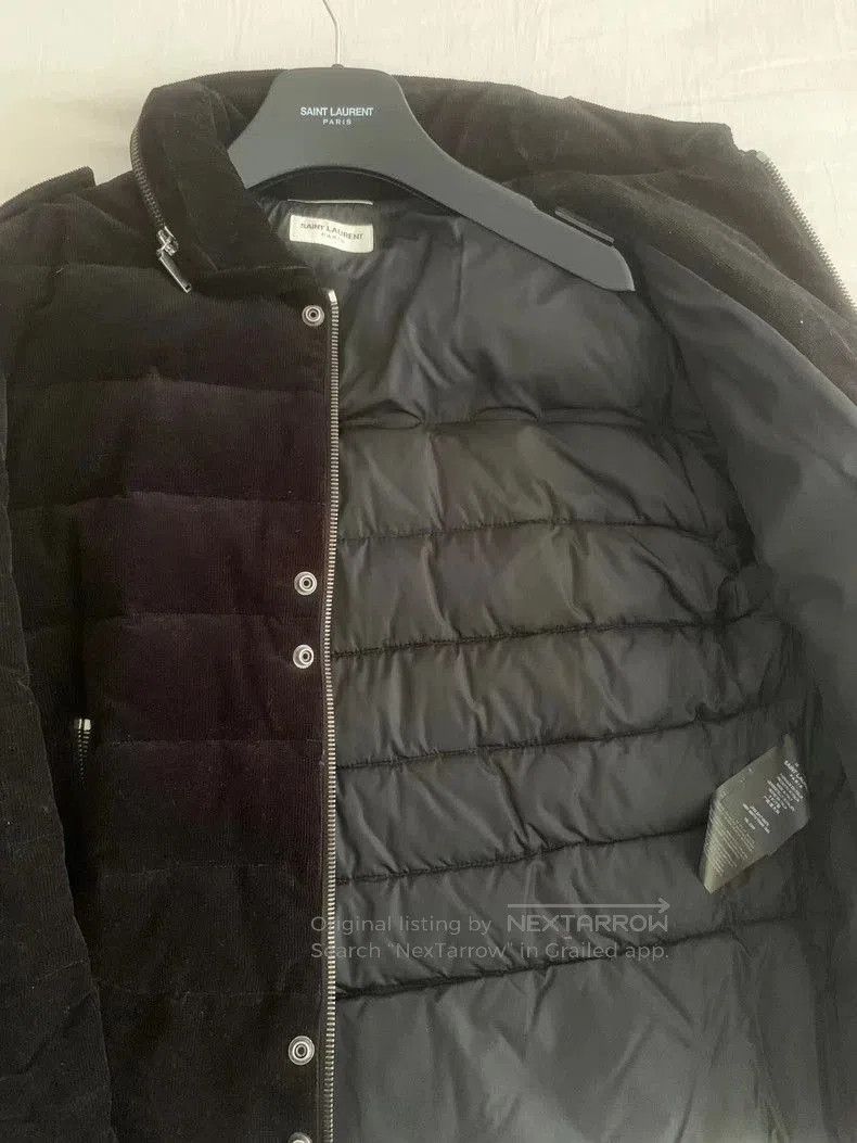 Saint Laurent Paris Saint Laurent SLP 17aw Corduroy Puffer Jacket. Size US XL / EU 56 / 4 - 3 Thumbnail