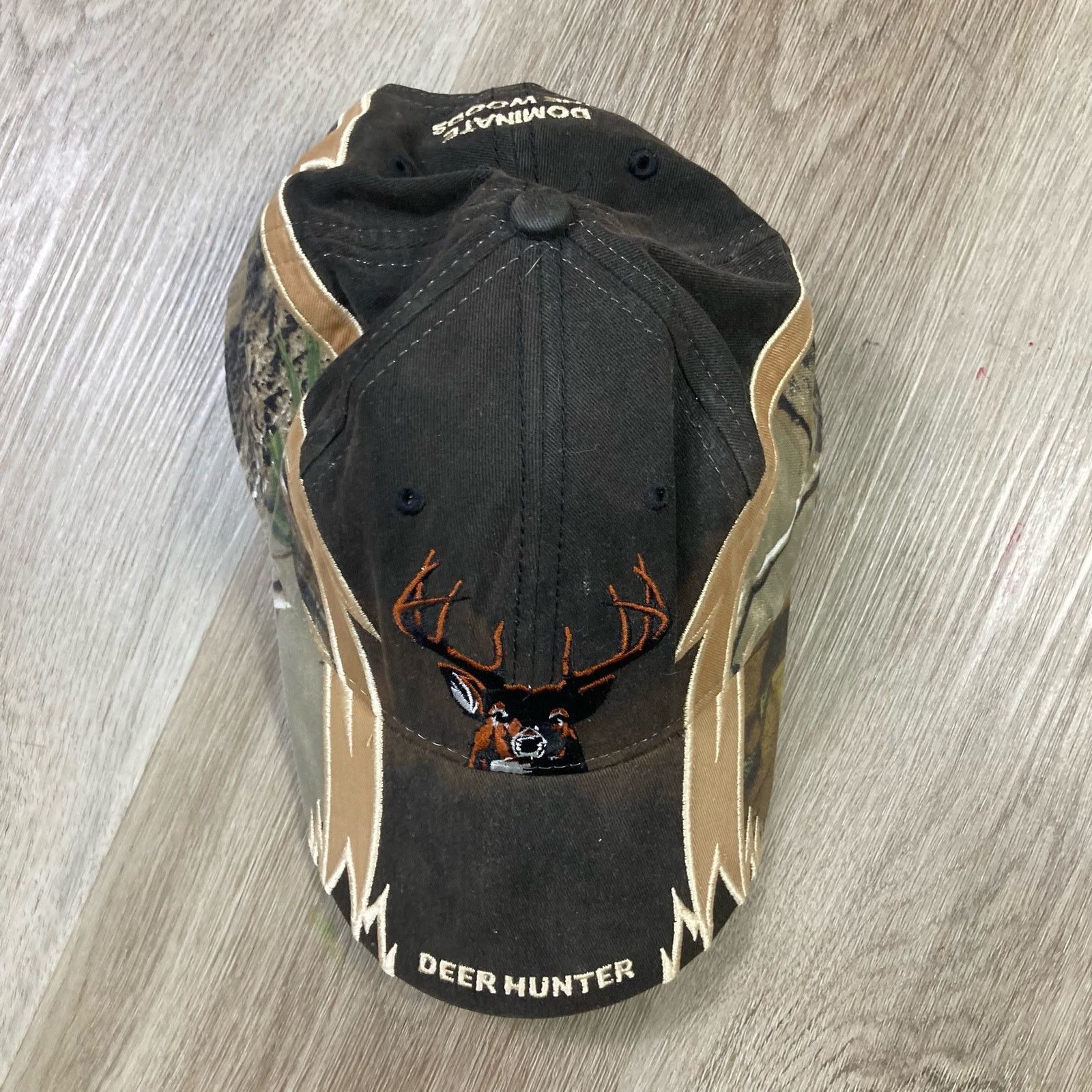 Other Buck Wear Men's Black Camouflage Deer Hunter Baseball Size ONE SIZE - 8 Thumbnail