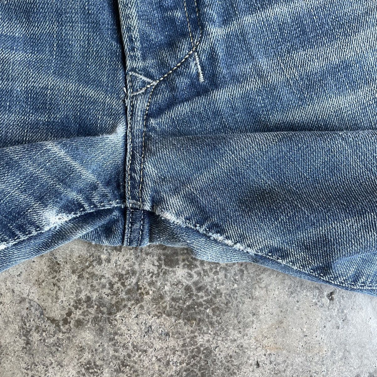 Diesel 🔥Vintage Diesel Kajo Stoned Washed Ripped Distress Jeans Size US 36 / EU 52 - 8 Thumbnail