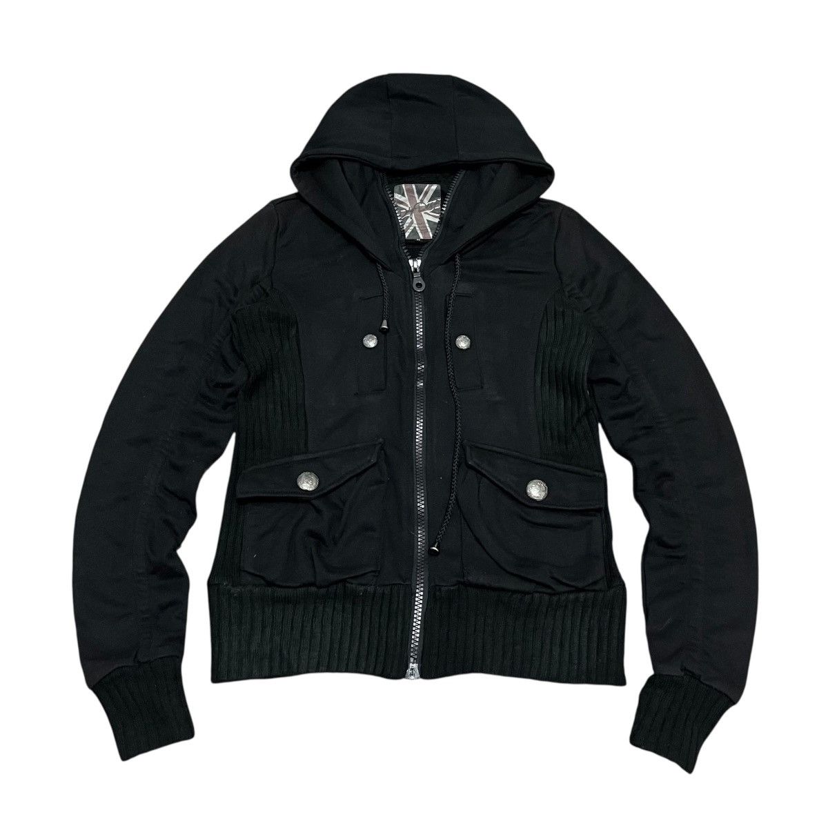 Japanese Brand Bono Style Dig Deep Jacket Double Neck Ifsix Lgb Style Size US S / EU 44-46 / 1 - 2 Thumbnail