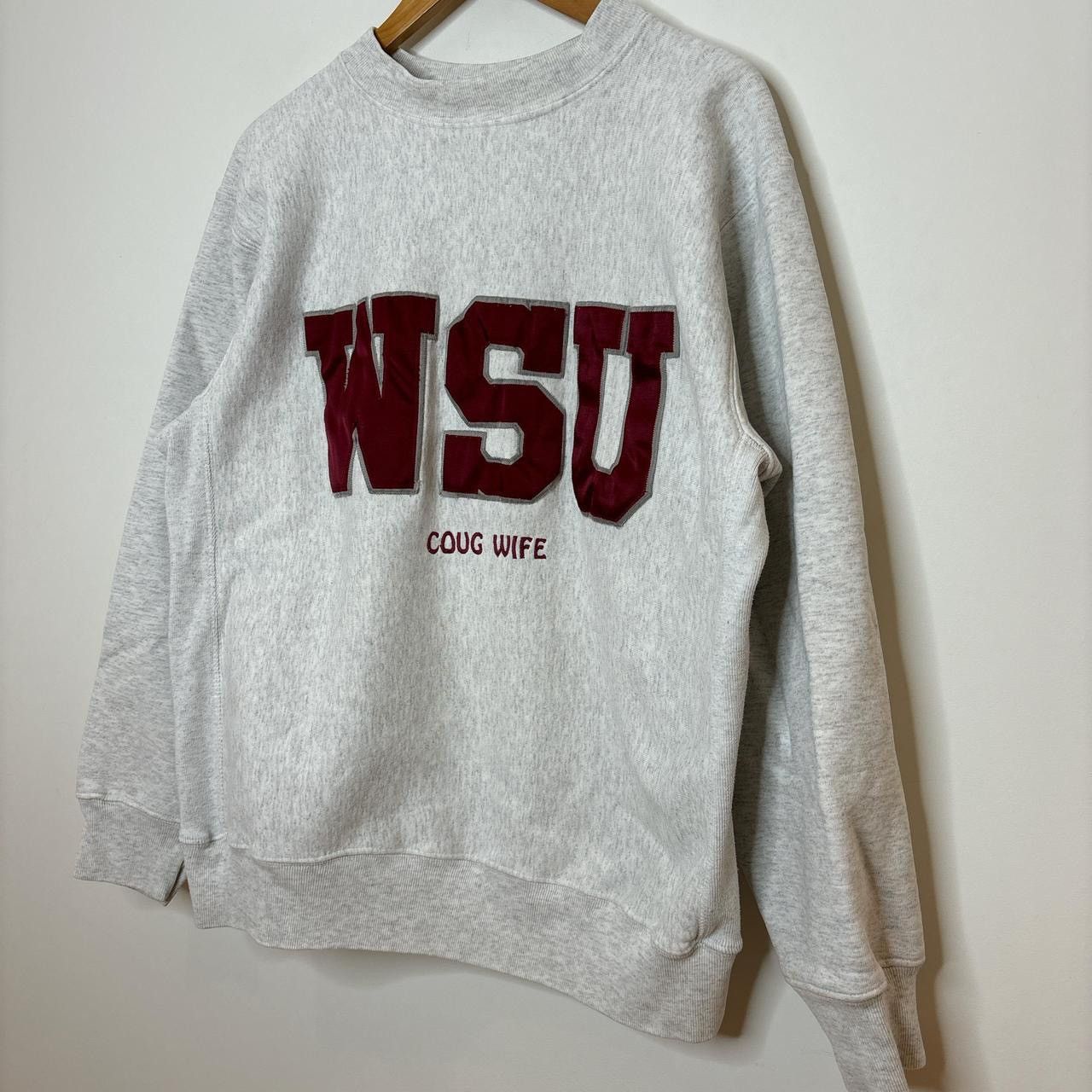 Vintage WSU Collegiate Crewneck Sweatshirt Size US L / EU 52-54 / 3 - 4 Thumbnail