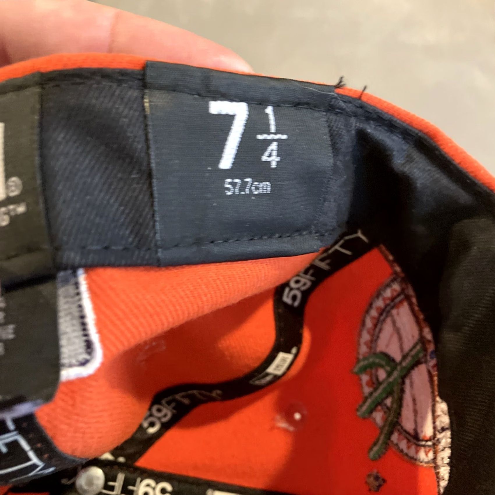 New Era VINTAGE New Era PHOENIX SUNS 1995 ALL STAR GAME Hat 7 1/4 Orange Mens Stars Baseball Cap NWOT RARE Size ONE SIZE - 7 Thumbnail