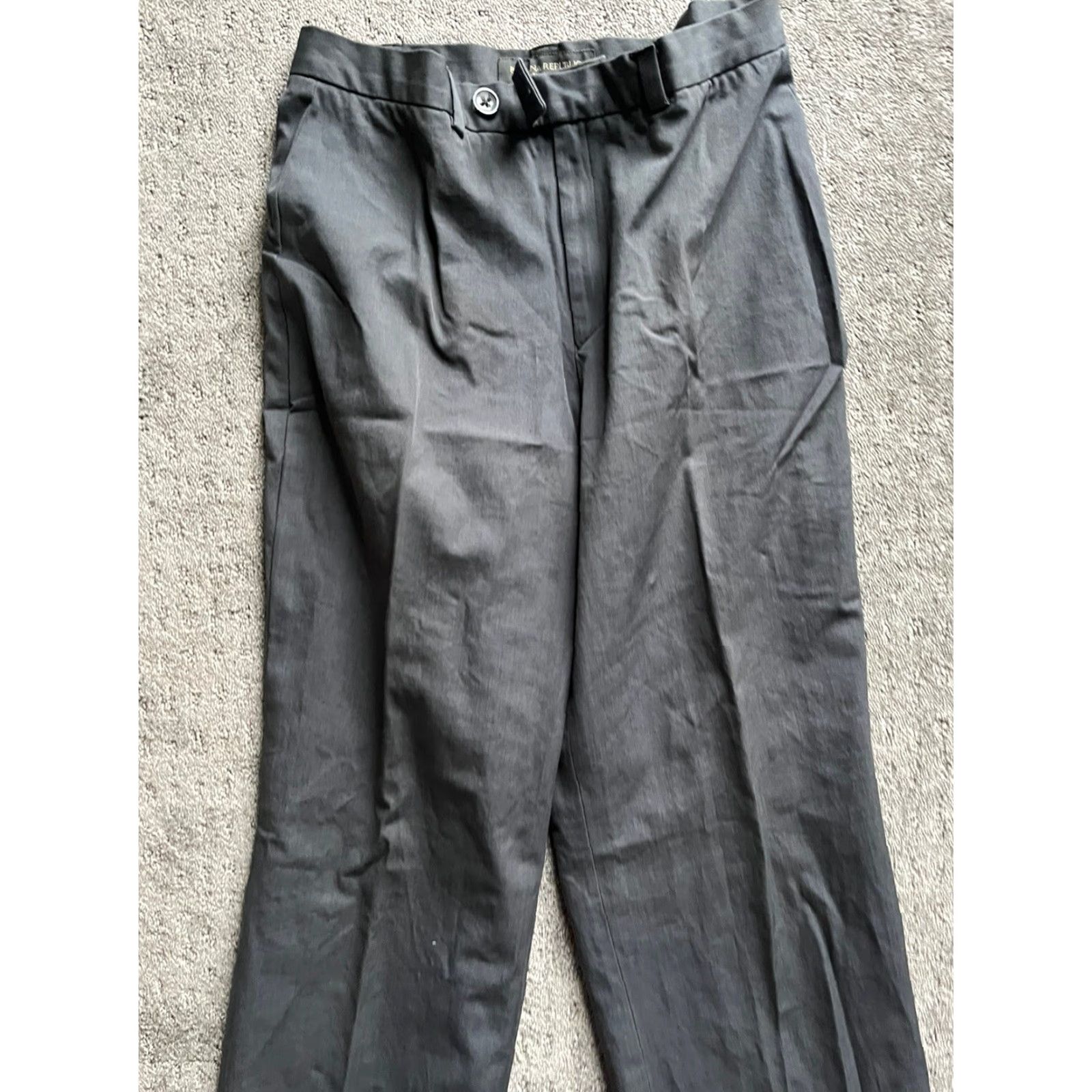 Banana Republic VINTAGE Banana Republic Factory Store Women Gray Dress Pants 8 Size 30" / US 8 / IT 44 - 2 Thumbnail