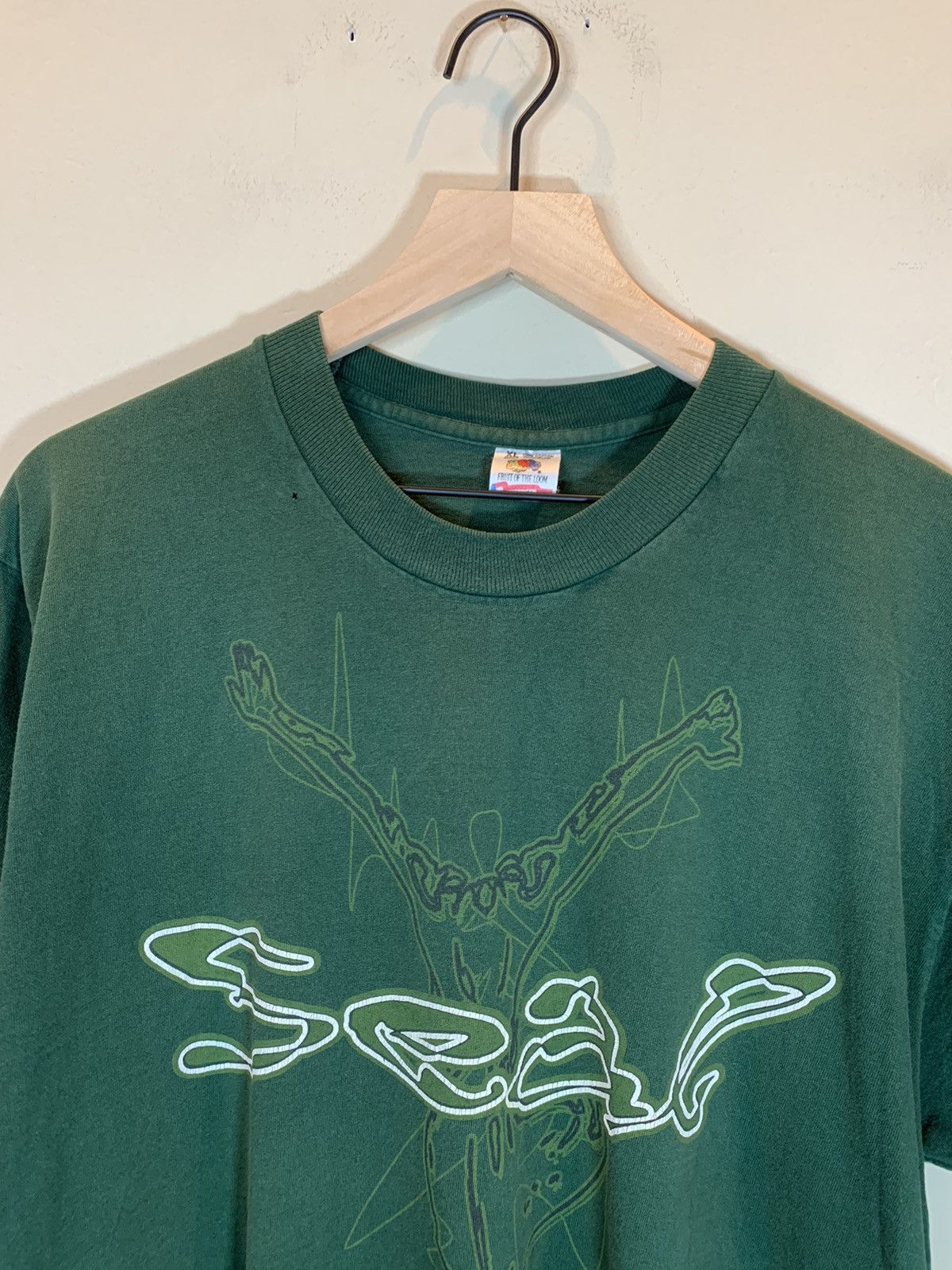 Band Tees × Vintage *RARE* Vintage 1995 Seal World Tour Art Single Stitch Shirt Size US XL / EU 56 / 4 - 5 Thumbnail