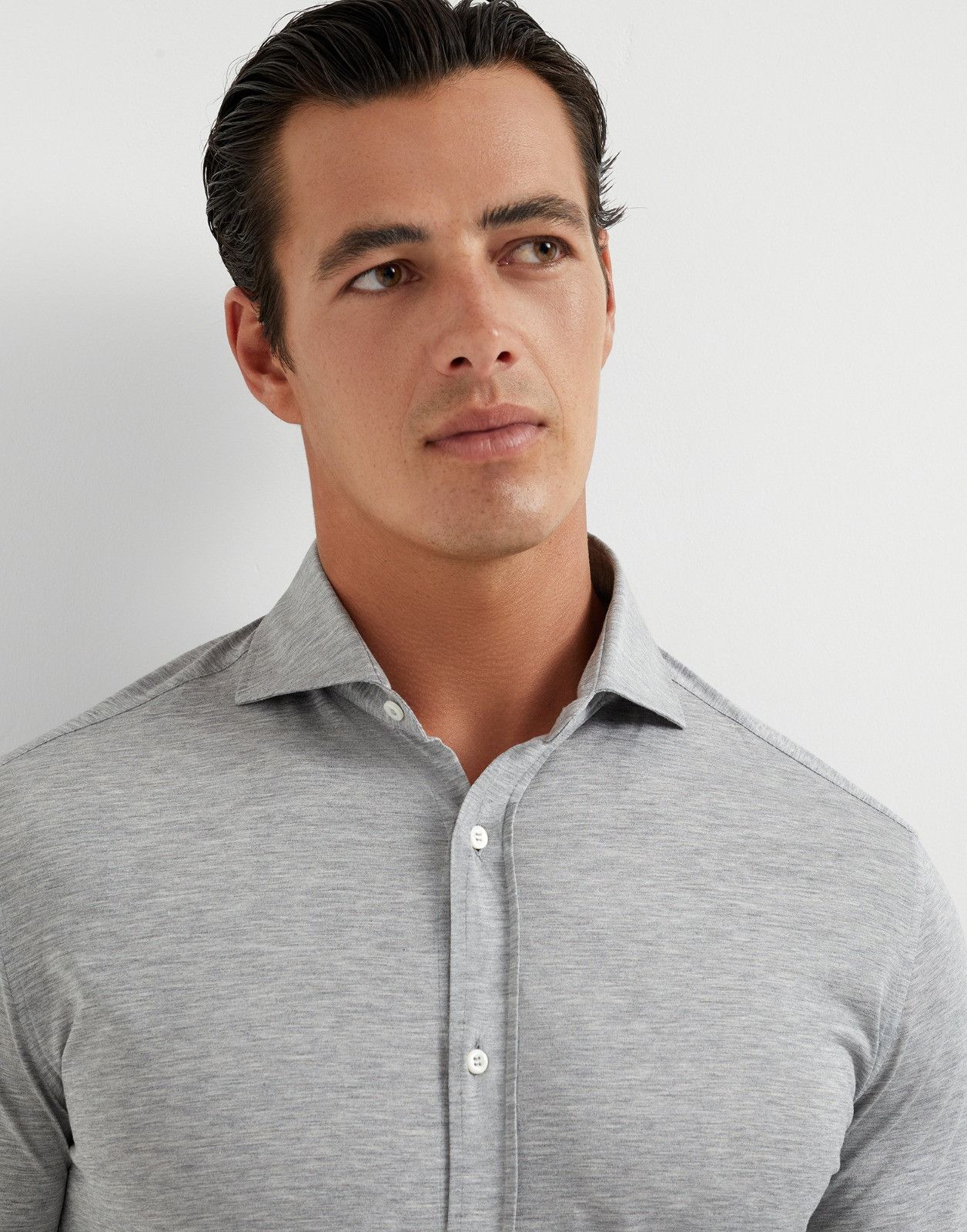 Brunello Cucinelli o1la1rc1a0326 Shirt in Grey Size US S / EU 44-46 / 1 - 2 Thumbnail