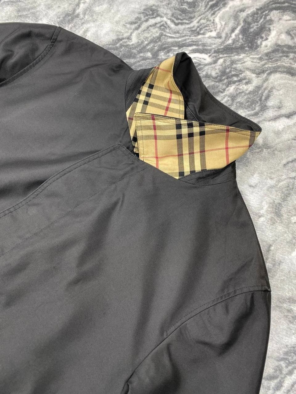 Burberry Vintage Burberry Trench Coat Jacket Nova Check Men Size US XL / EU 56 / 4 - 4 Thumbnail