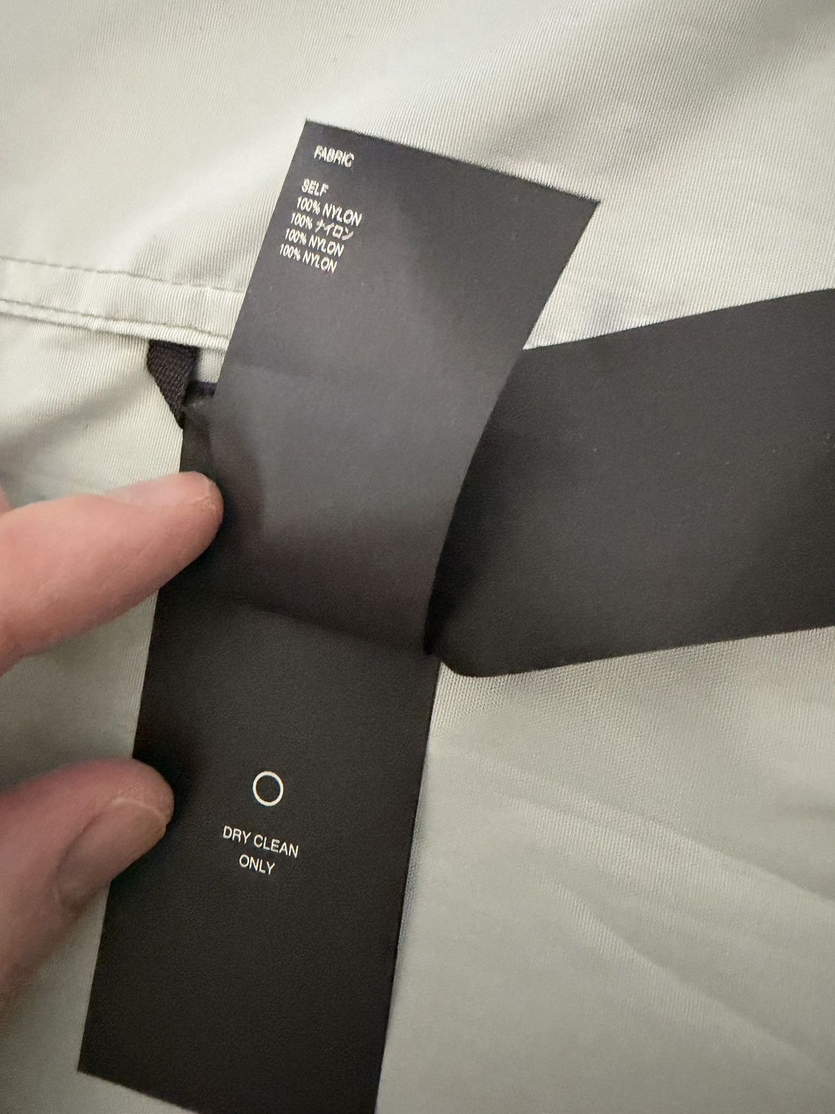 Fear of God FOG iridescent reflective nylon hooded raincoat, L, USA Size US L / EU 52-54 / 3 - 21 Thumbnail