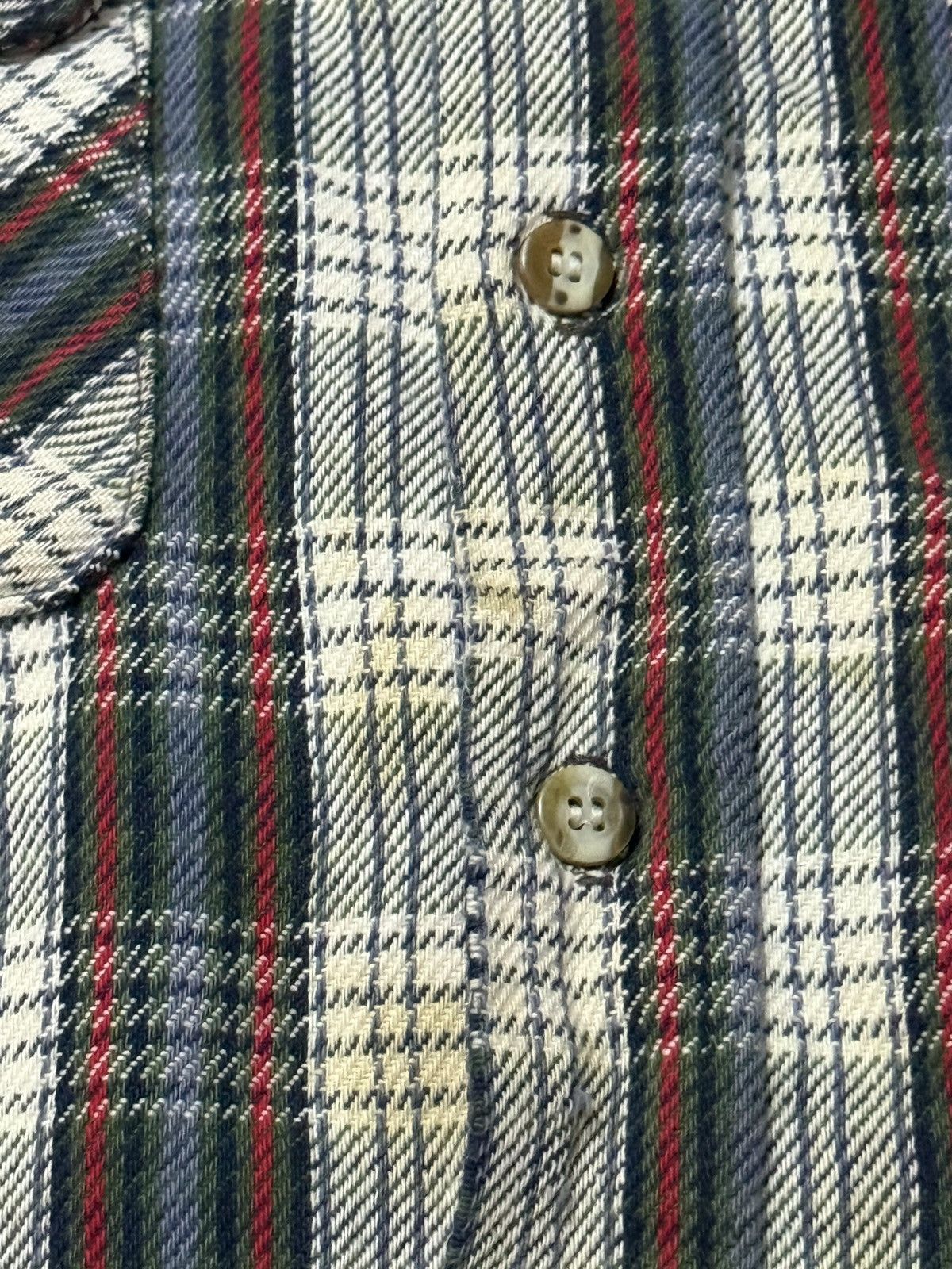 Vintage VINTAGE 90s Five Brother Flannel Shirt Size US M / EU 48-50 / 2 - 9 Thumbnail
