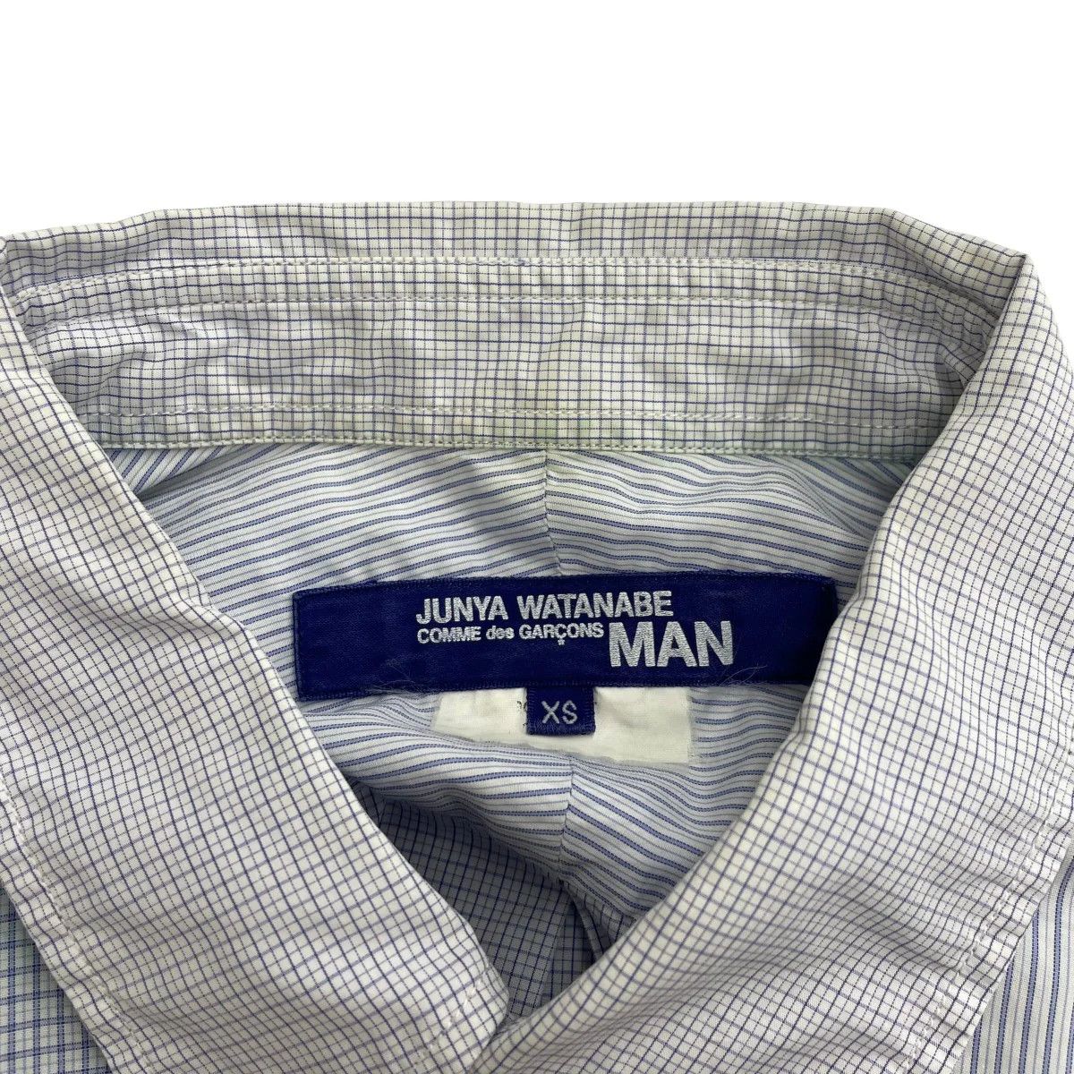 Junya Watanabe AD2015 Patchwork Paneled Short Sleeve Shirt Size US XS / EU 42 / 0 - 5 Thumbnail