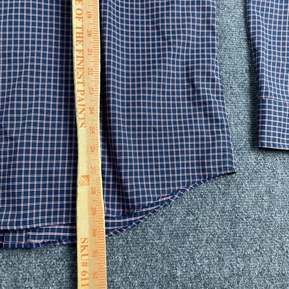 UNTUCKit Untuckit Shirt Men's Tattersall Check Button Down XL Size US XL / EU 56 / 4 - 6 Thumbnail
