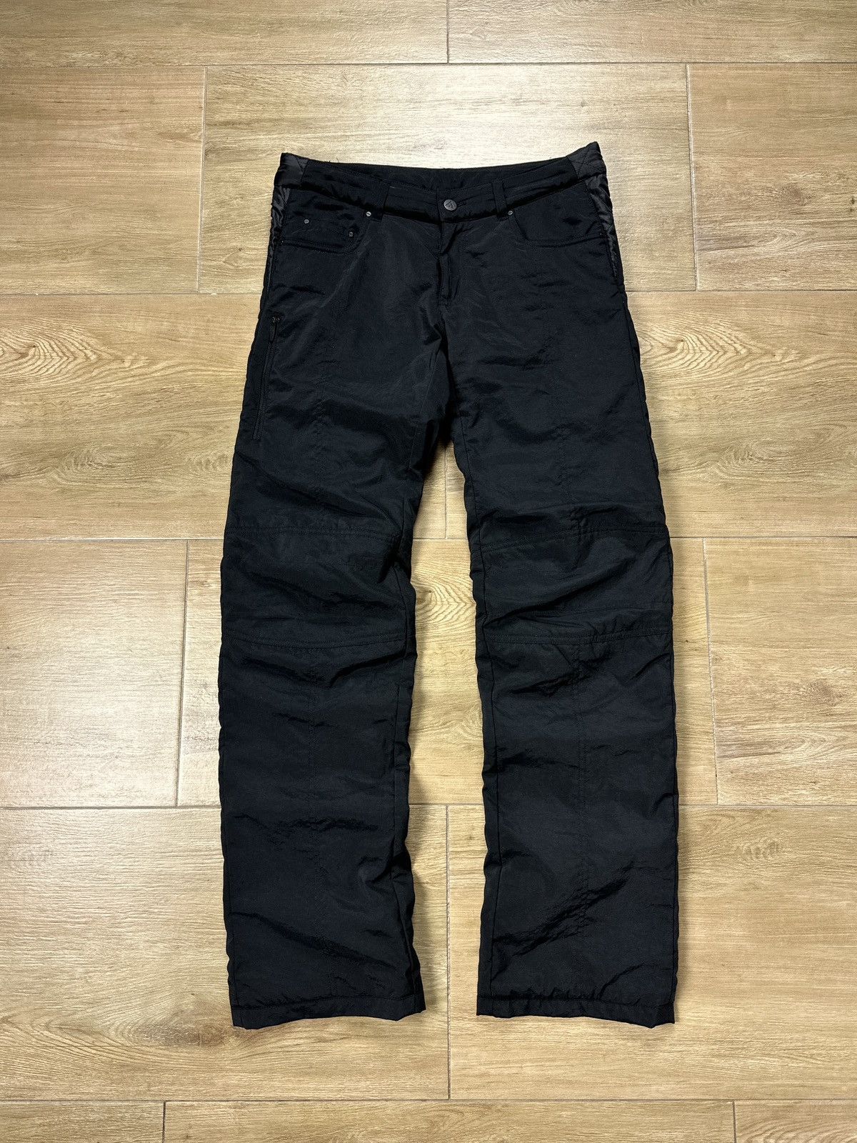 Nike × Nike ACG × Vintage Vintage Nike ACG Winter Fleece Black Pants Size 27" / US 4 / IT 40 - 1 Thumbnail