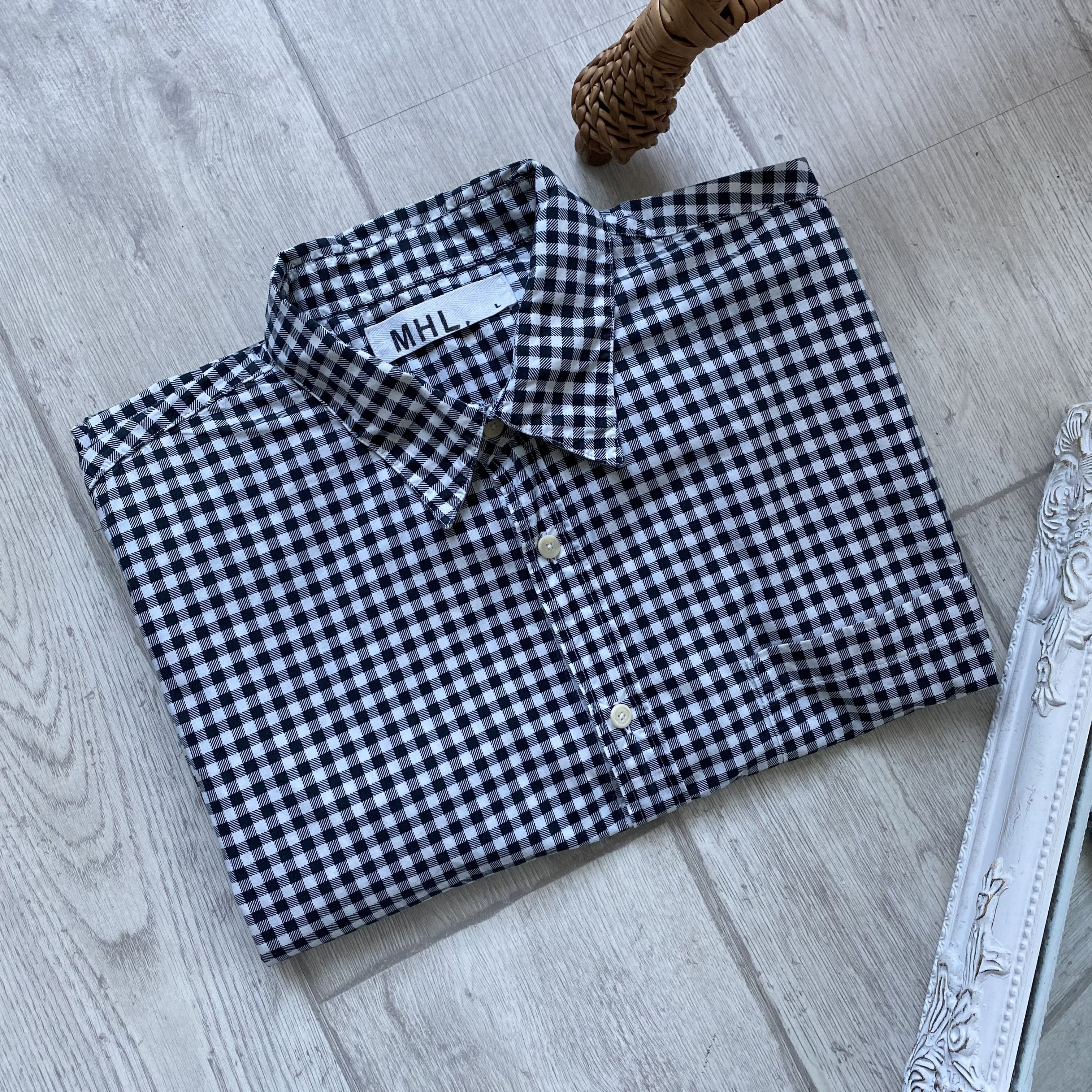 Margaret Howell 💎 MHL by Margaret Howell Shirt Button Up Long Sleeve Size US L / EU 52-54 / 3 - 1 Thumbnail