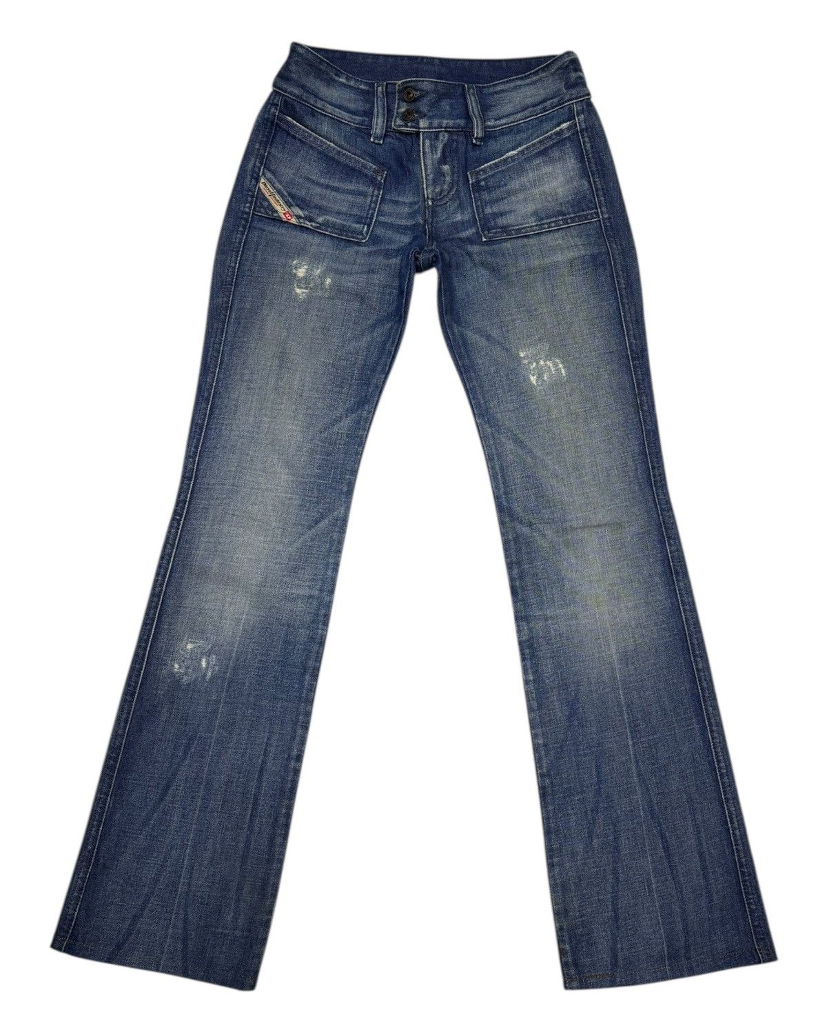 Diesel Vintage Diesel Flare Bootcut Blue Jean Size 24" / US 00 / IT 34 - 7 Thumbnail