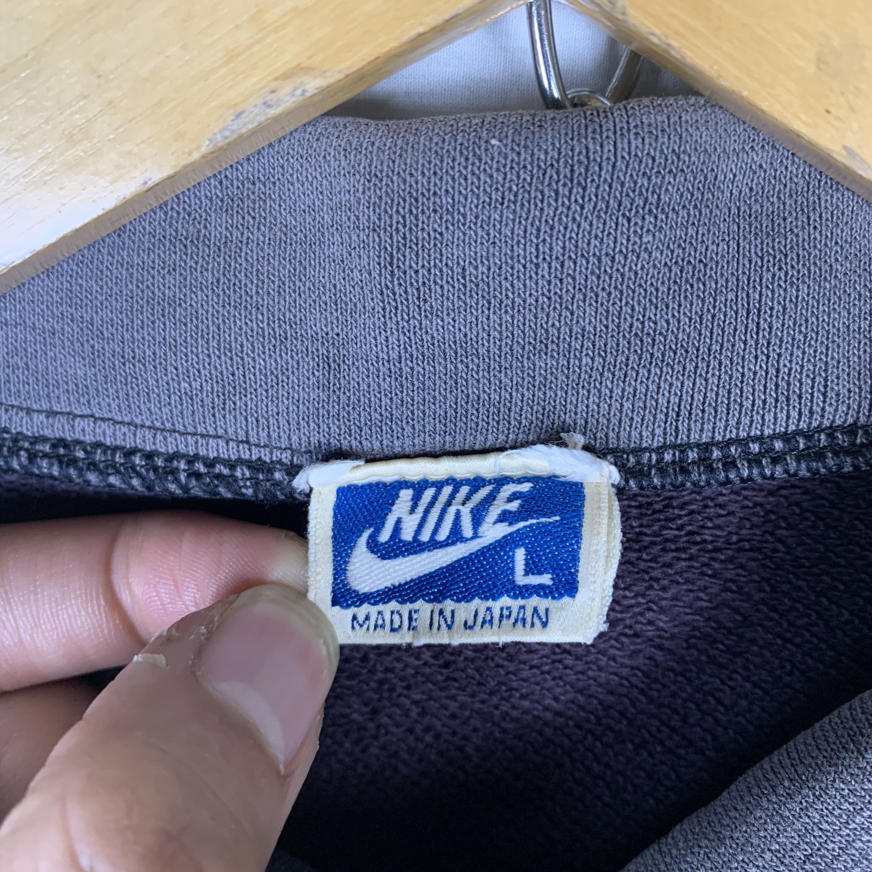 Nike Vintage 80s Nike Collared Sweatshirt Crewneck Size US S / EU 44-46 / 1 - 7 Thumbnail