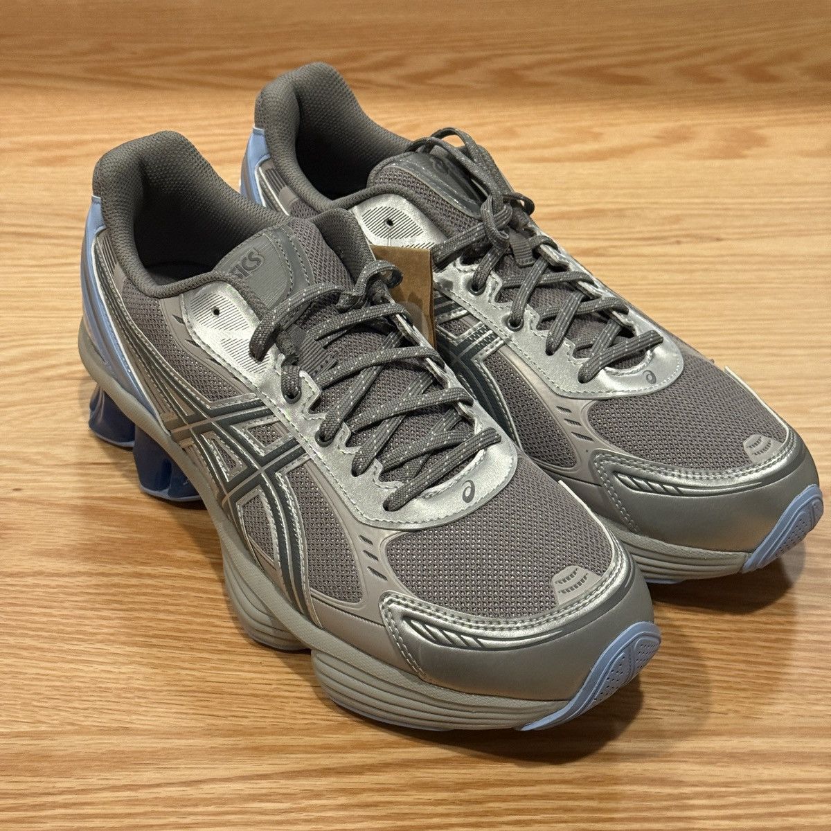 Asics Asics Gel-Kinetic Fluent Clay Grey Steel Grey 1203A591-025 Size US 11 / EU 44 - 1 Thumbnail