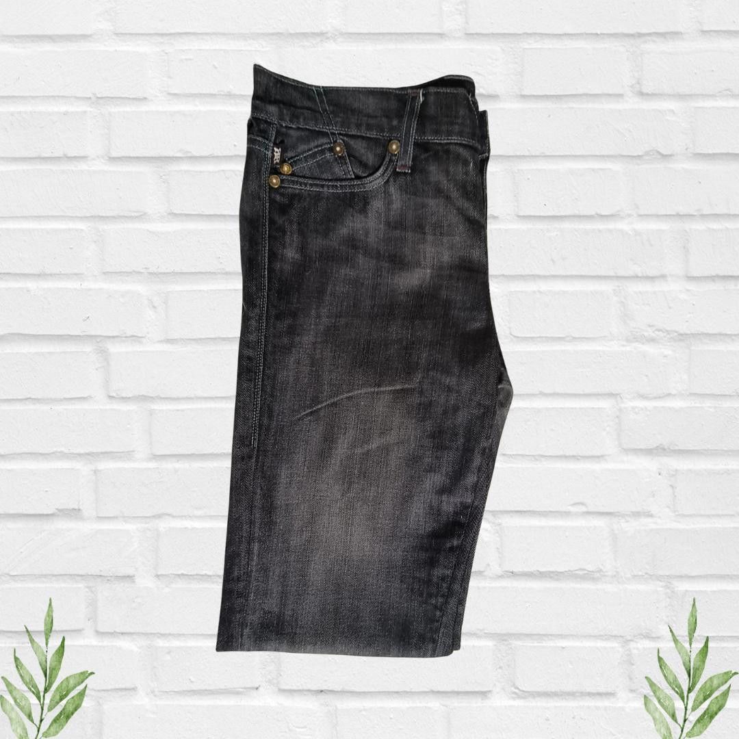 Rock & Republic Vintage Rock & Republic Women's Black Bootcut Jeans Size 29 Size 30" / US 8 / IT 44 - 6 Thumbnail