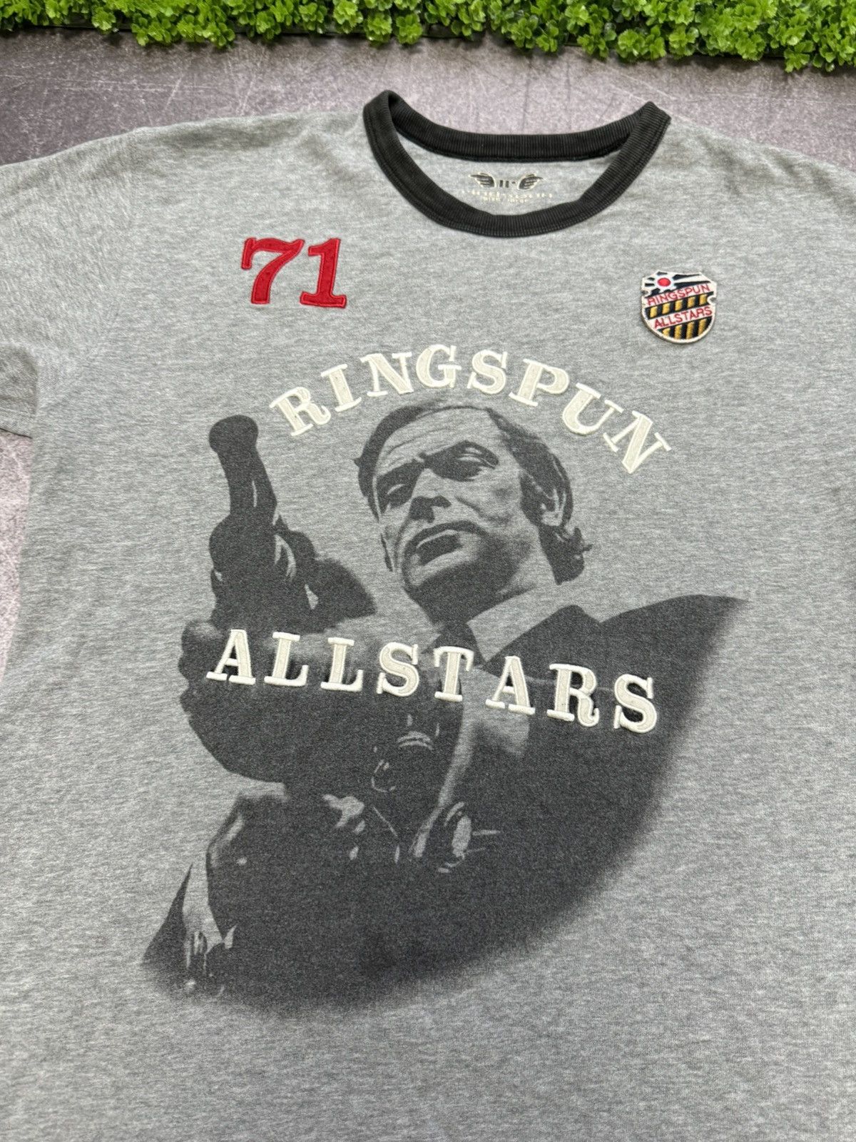Japanese Brand Y2K Ringspun Allstars "Get Carter" Vintage Tee Michael Caine Size US M / EU 48-50 / 2 - 6 Thumbnail