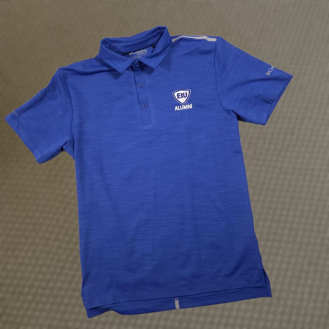 Vintage Columbia Polo Shirt Mens S Blue Omni-Wick Golf EIU Alumni Embroidered Logo Shirt Bryn Women? Size US S / EU 44-46 / 1 - 1 Thumbnail