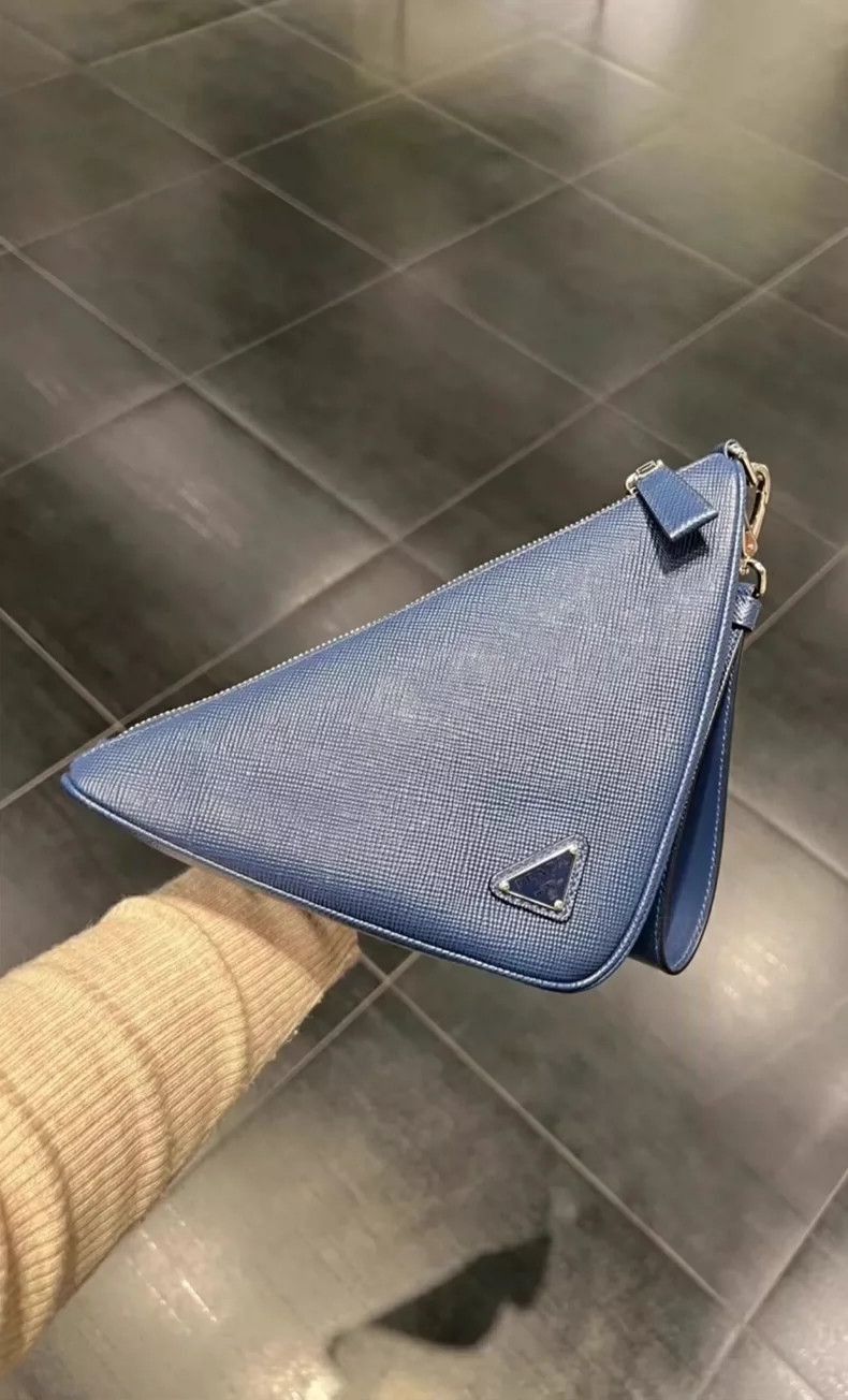 Prada New Prada Blue Handbag with Dust Bag -2505 Size ONE SIZE - 6 Thumbnail
