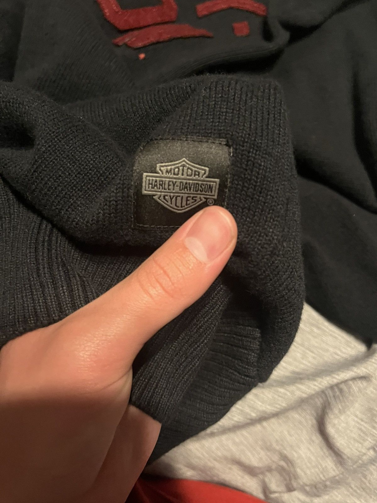 Harley Davidson harley davidson quarter zip sweater Size US XL / EU 56 / 4 - 6 Thumbnail