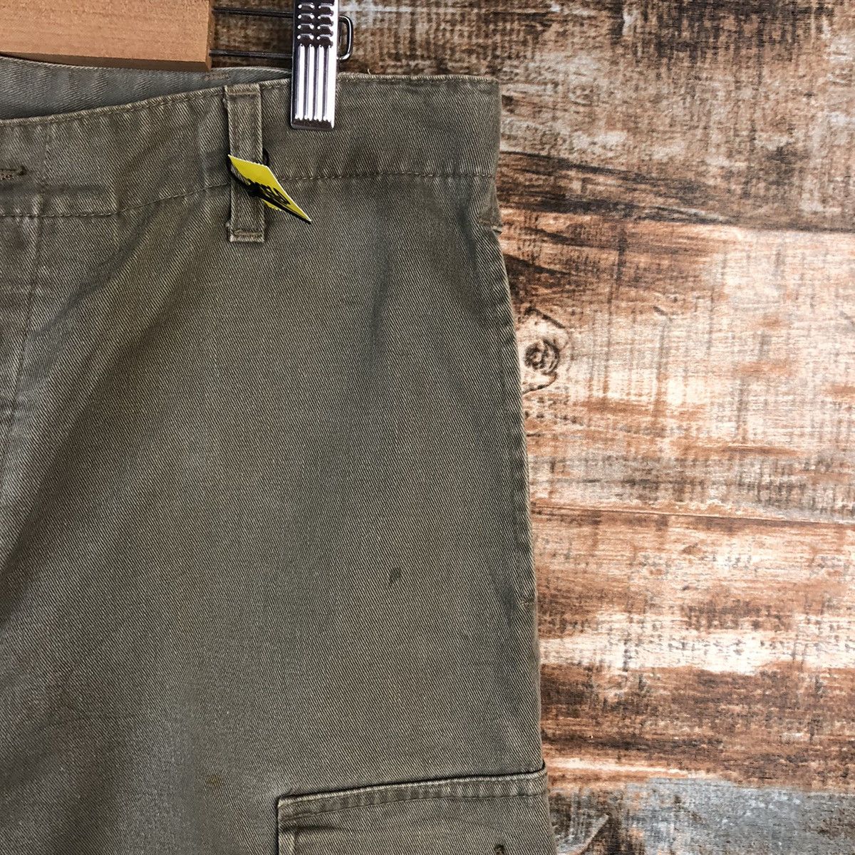 Post Overalls D Post Oalls Green Cargo Multipocket Pants #A2560 Size US 34 / EU 50 - 8 Thumbnail