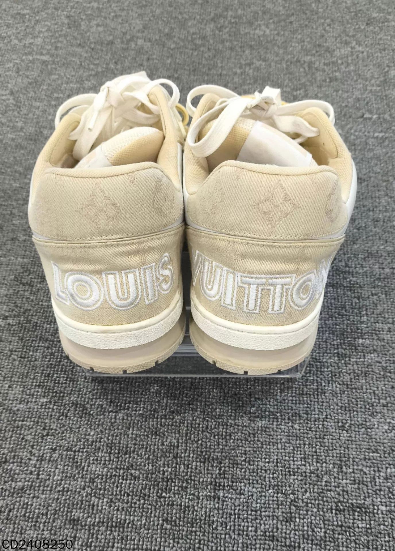 Louis Vuitton LV Trainer Khaki Velcro 95 New 43 Size US 10 / EU 43 - 5 Thumbnail