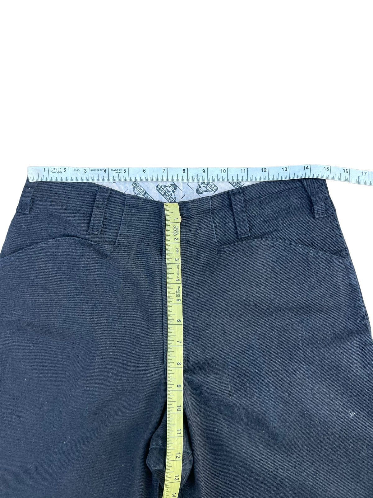 Ben Davis Vintage 90s Ben Davis Fade Black Baggy Trouser Pant Size US 29 - 3 Thumbnail