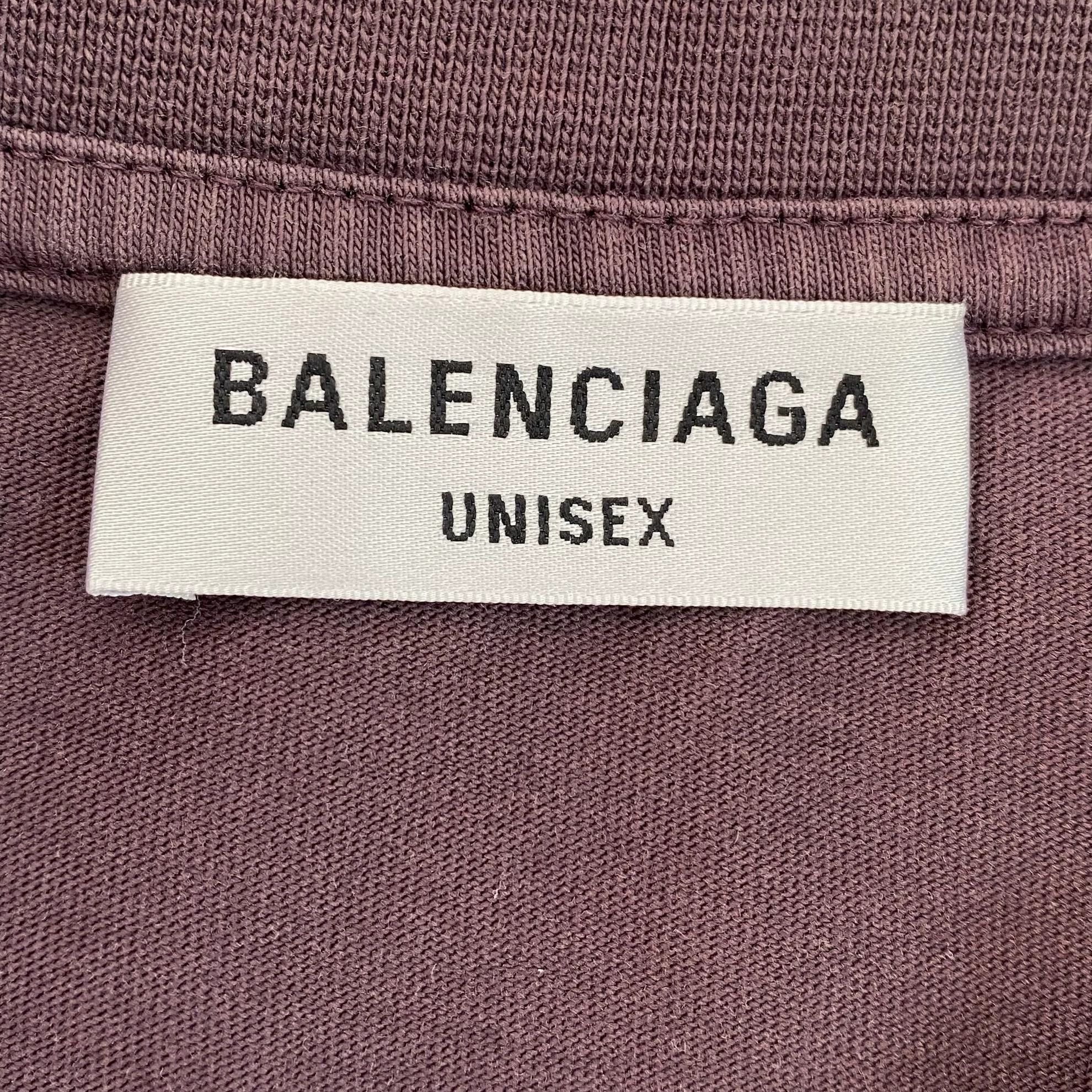 Balenciaga Balenciaga distressed logo solid t-shirt M new with tags Size US M / EU 48-50 / 2 - 7 Thumbnail