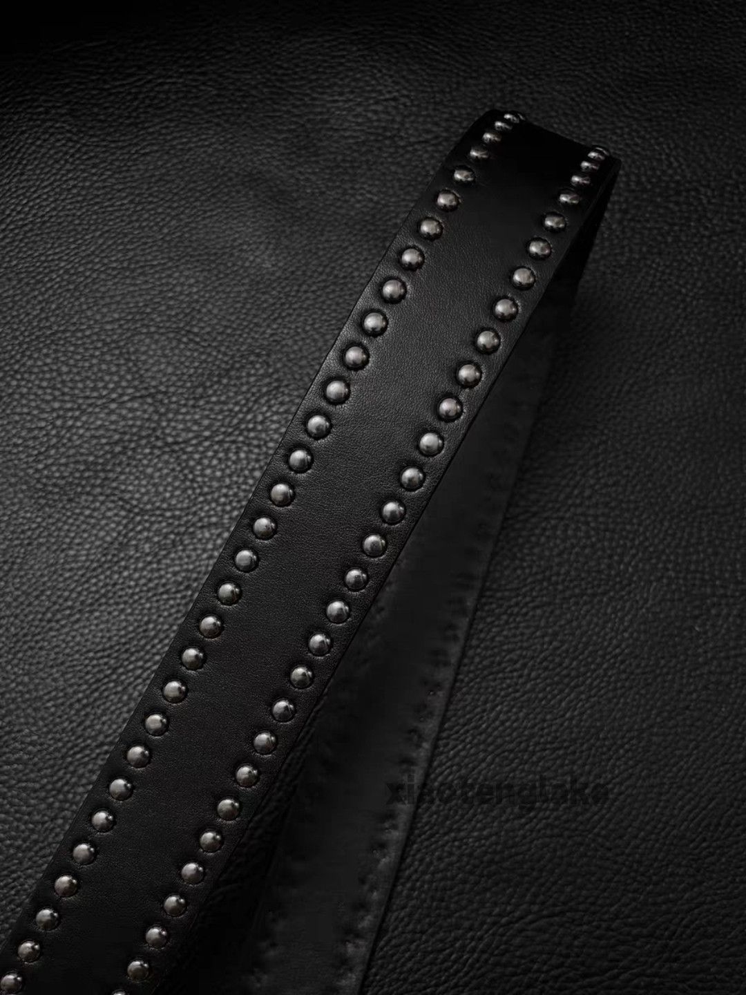 Vintage Unisex studded rivet yuppie y2k rock belt Size ONE SIZE - 4 Thumbnail