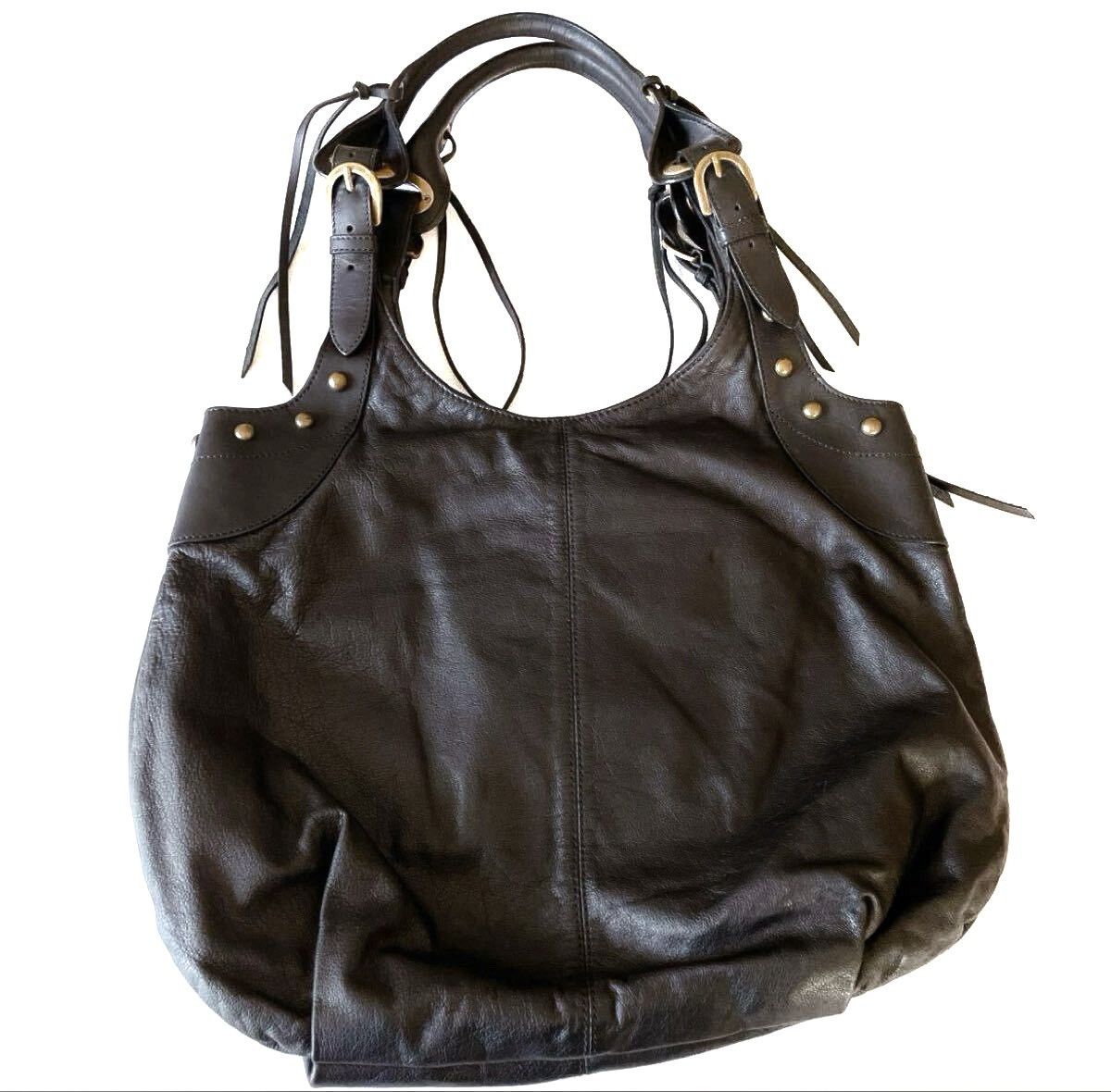 Other Sazaby Black Leather Tote Bag Size ONE SIZE - 2 Thumbnail