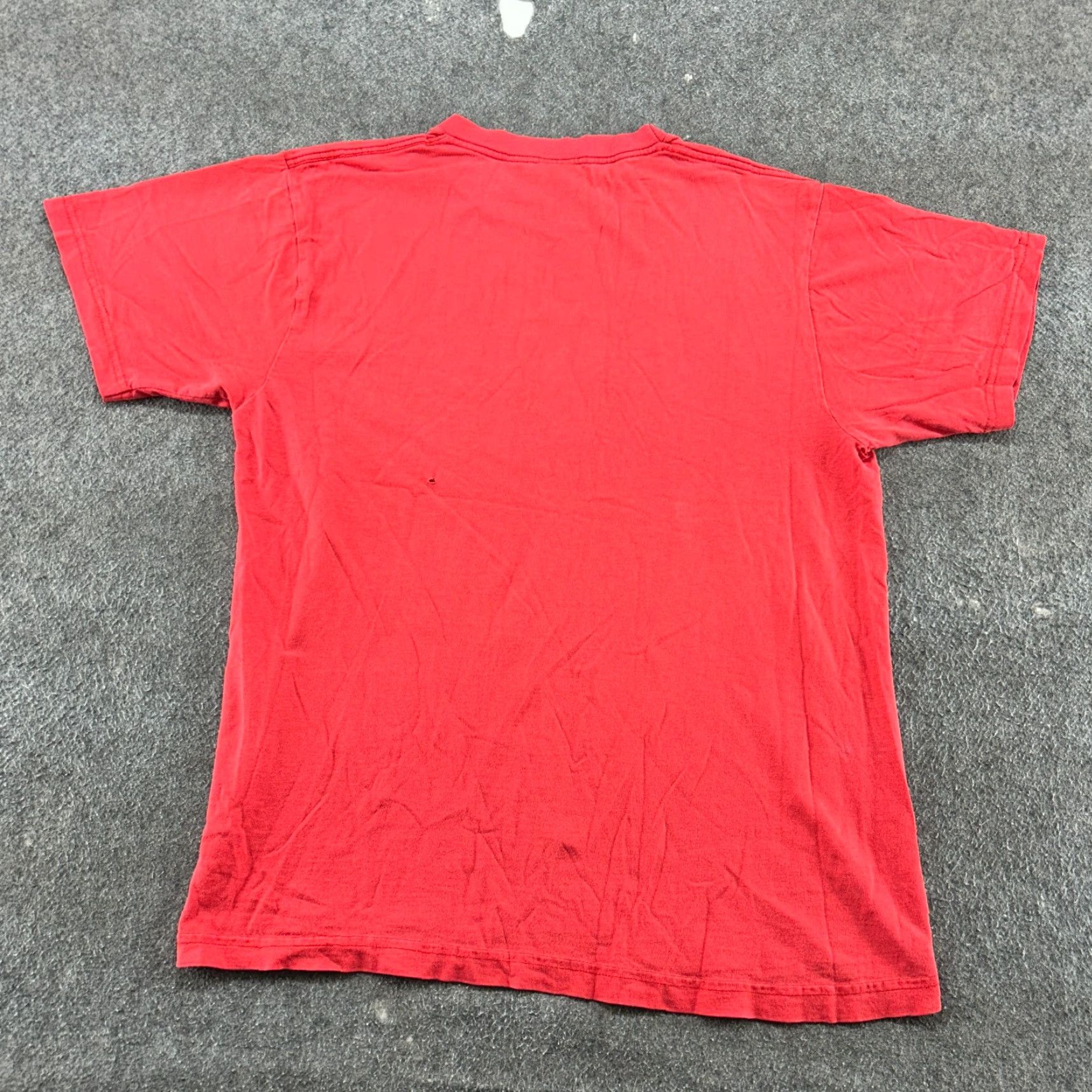 Vintage VINTAGE Hulkster Shirt World Championship Wrestling WCW 90s T-Shirt Mens L Red Crew Neck Short Sleeve Graphic Print 1990s Size US L / EU 52-54 / 3 - 7 Thumbnail