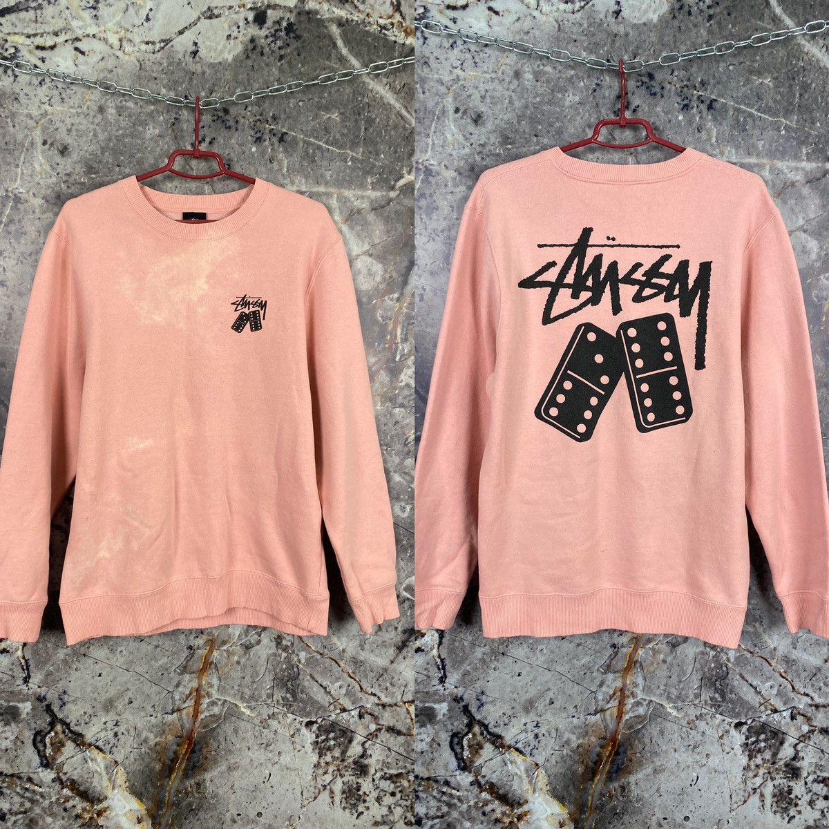 Stussy Men’s Stussy Sweatshirt Streetwear Big Logo Size Medium Size US M / EU 48-50 / 2 - 1 Thumbnail